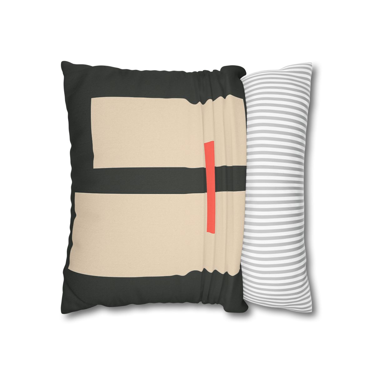 Offset Rectangle Pause personalized pillow covers