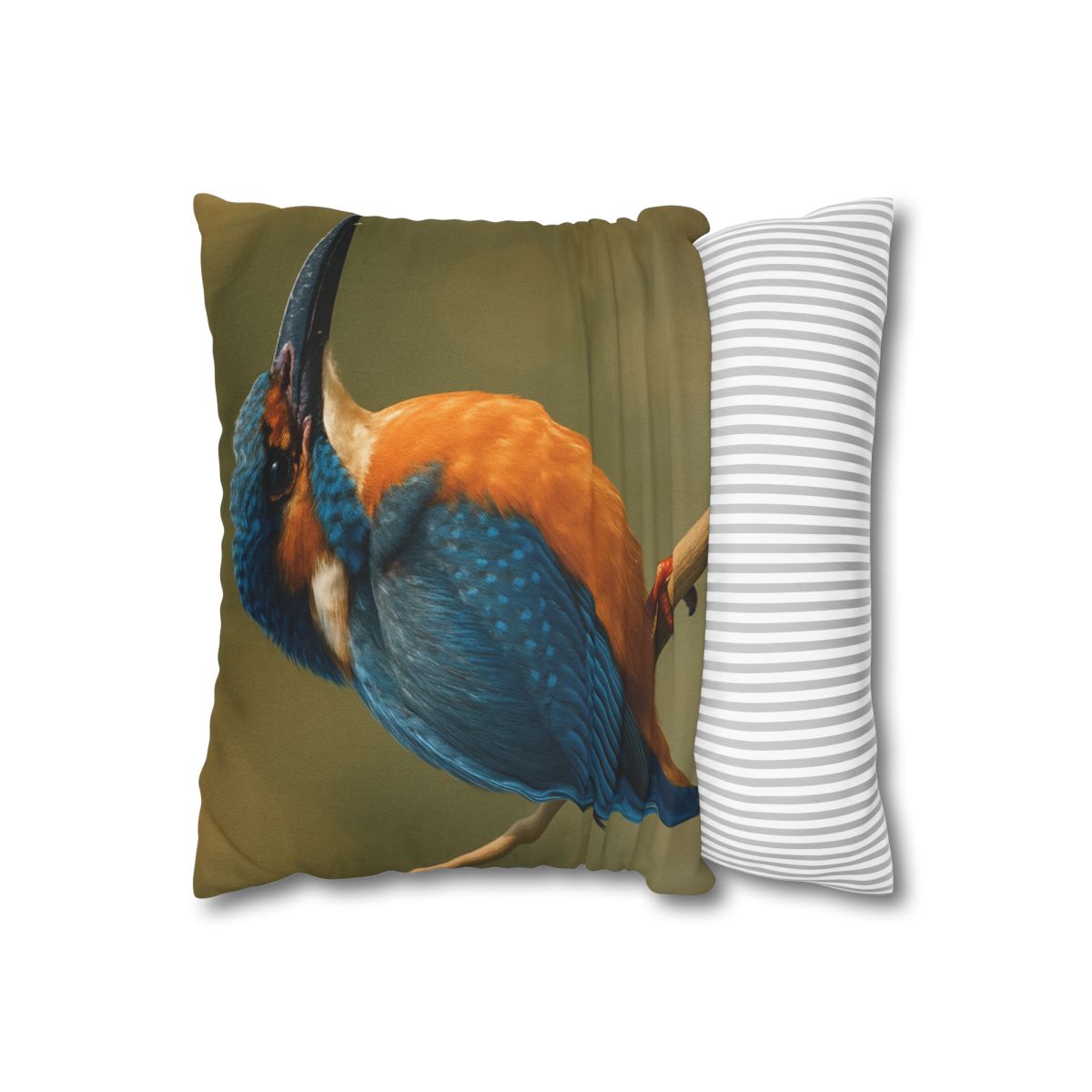 Dawn Drift Kingfisher personalized pillow covers