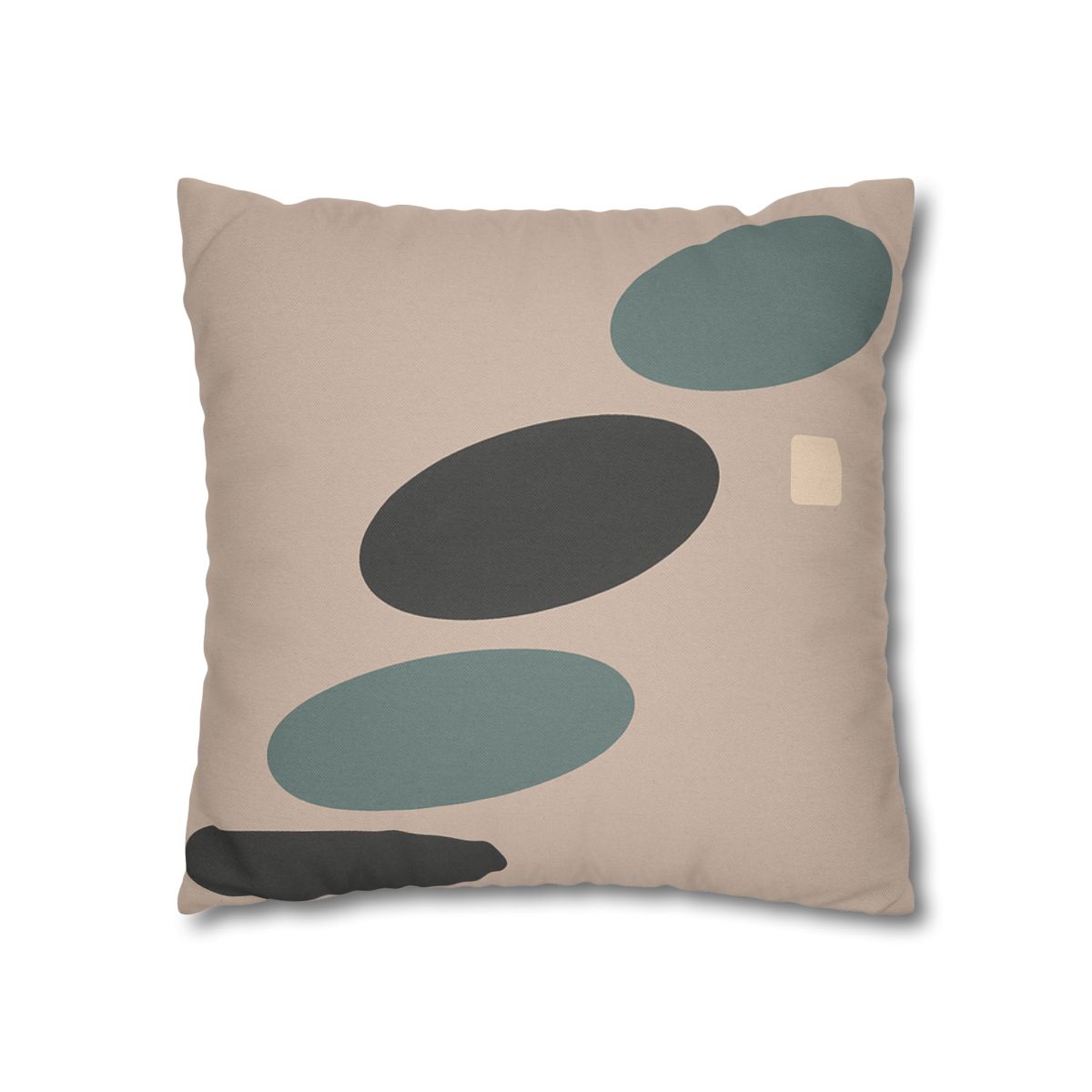 Staggered Ovals With Pause stylish decorative pillowcases