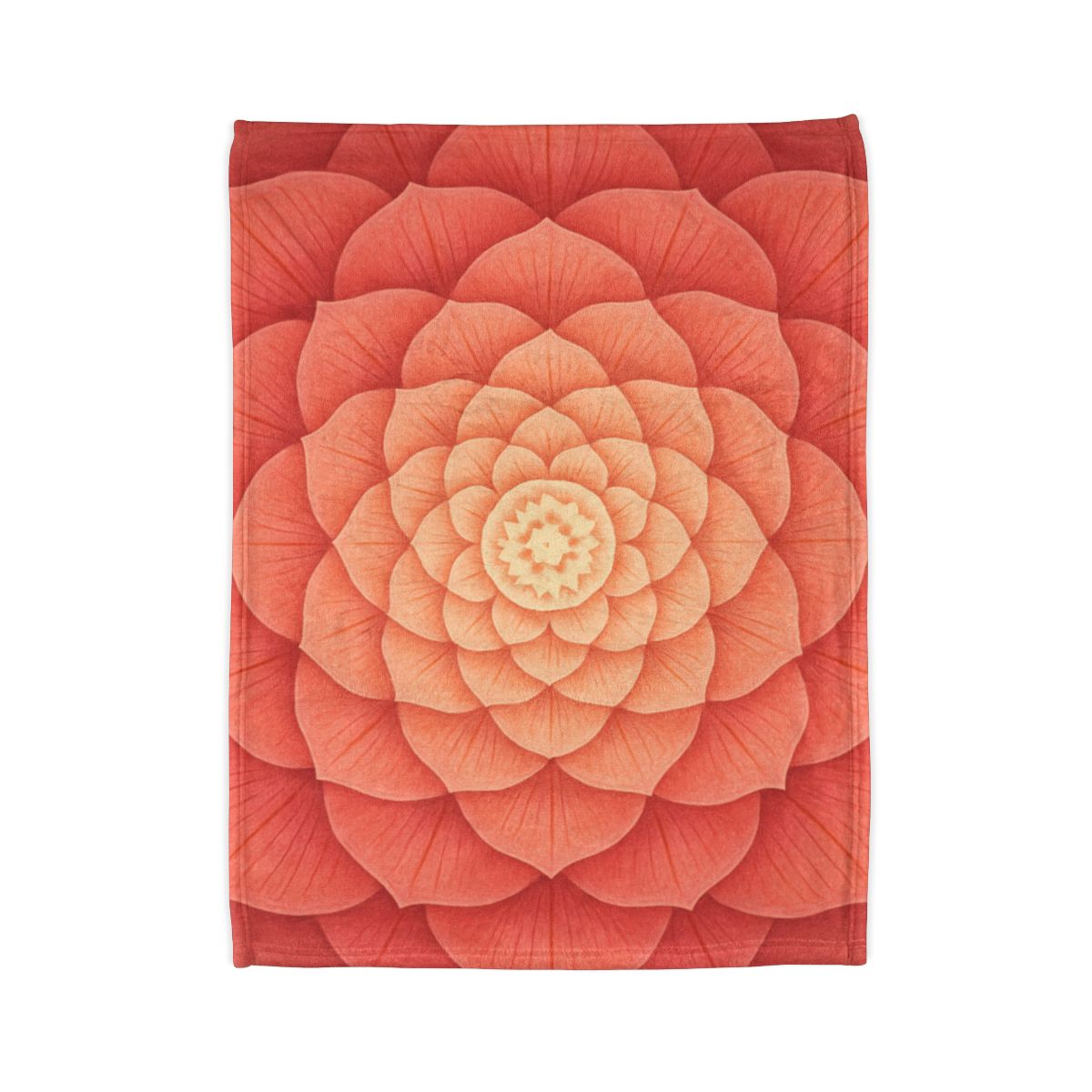 Petal Spiral Mandala warm winter blankets