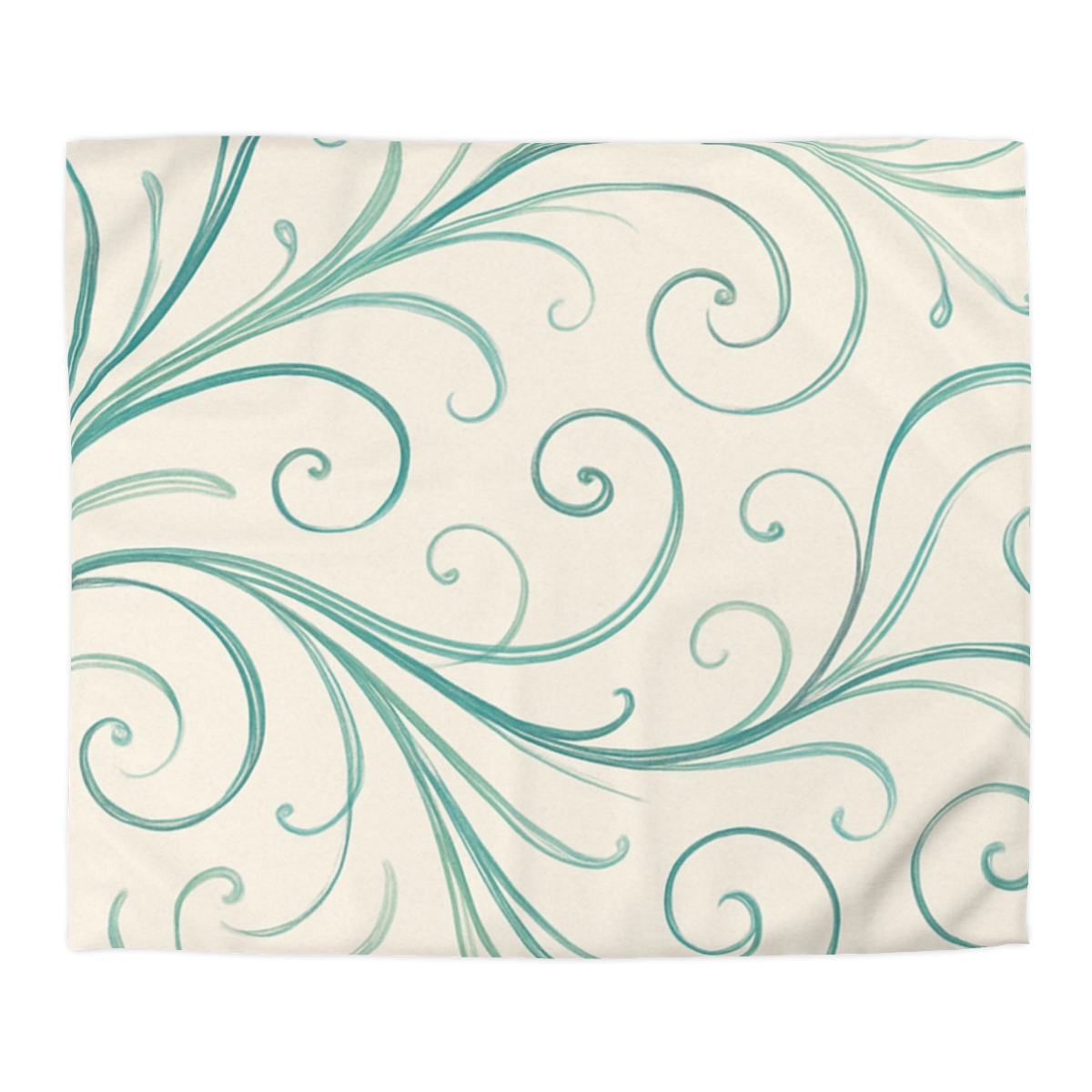 Tendril Wave Filigree personalized bedding duvets