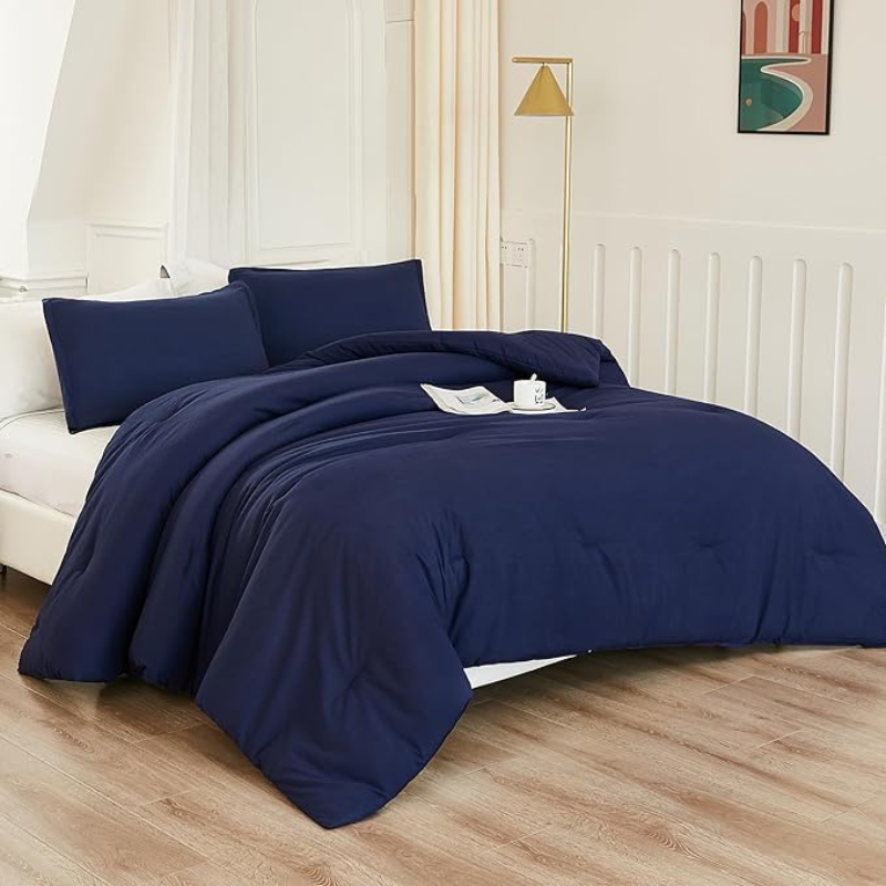 3 Pieces Lightweight Bedding Comforter Set