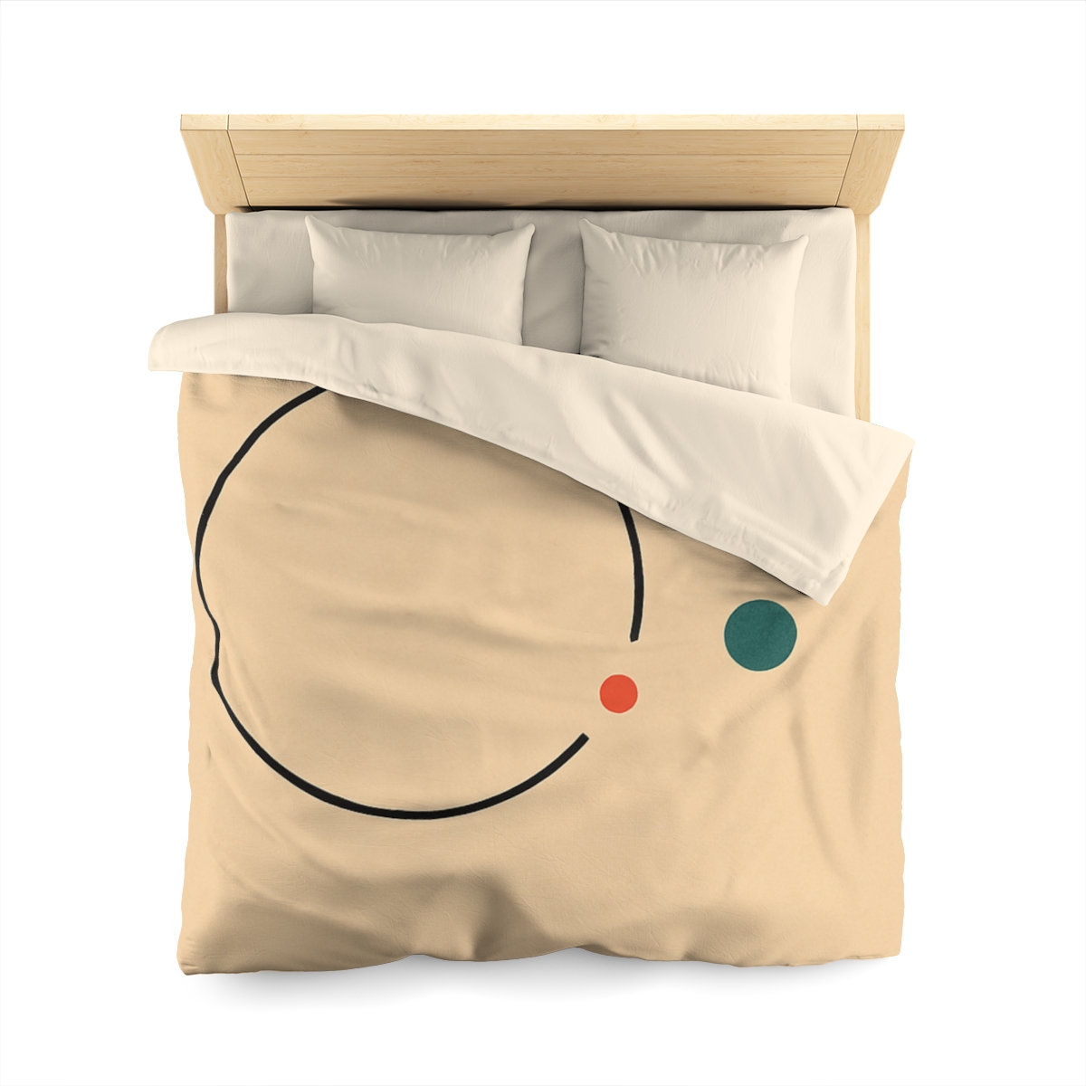 Broken Ring With Offset Triplet soft comforter duvets