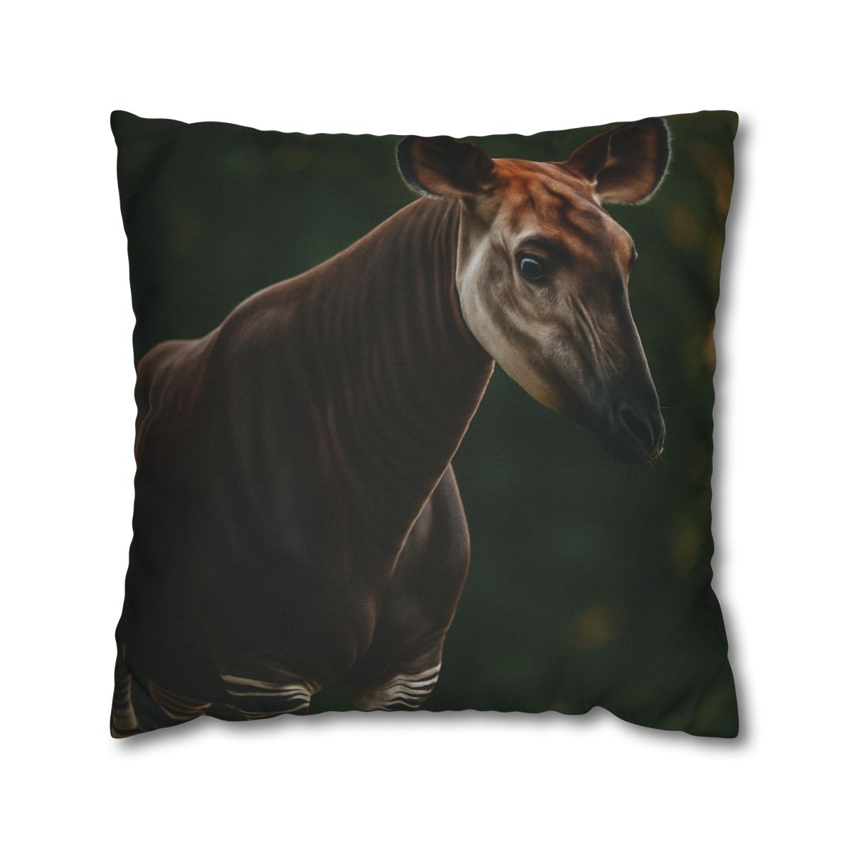 Velvet Shadow Okapi unique gift pillow cases