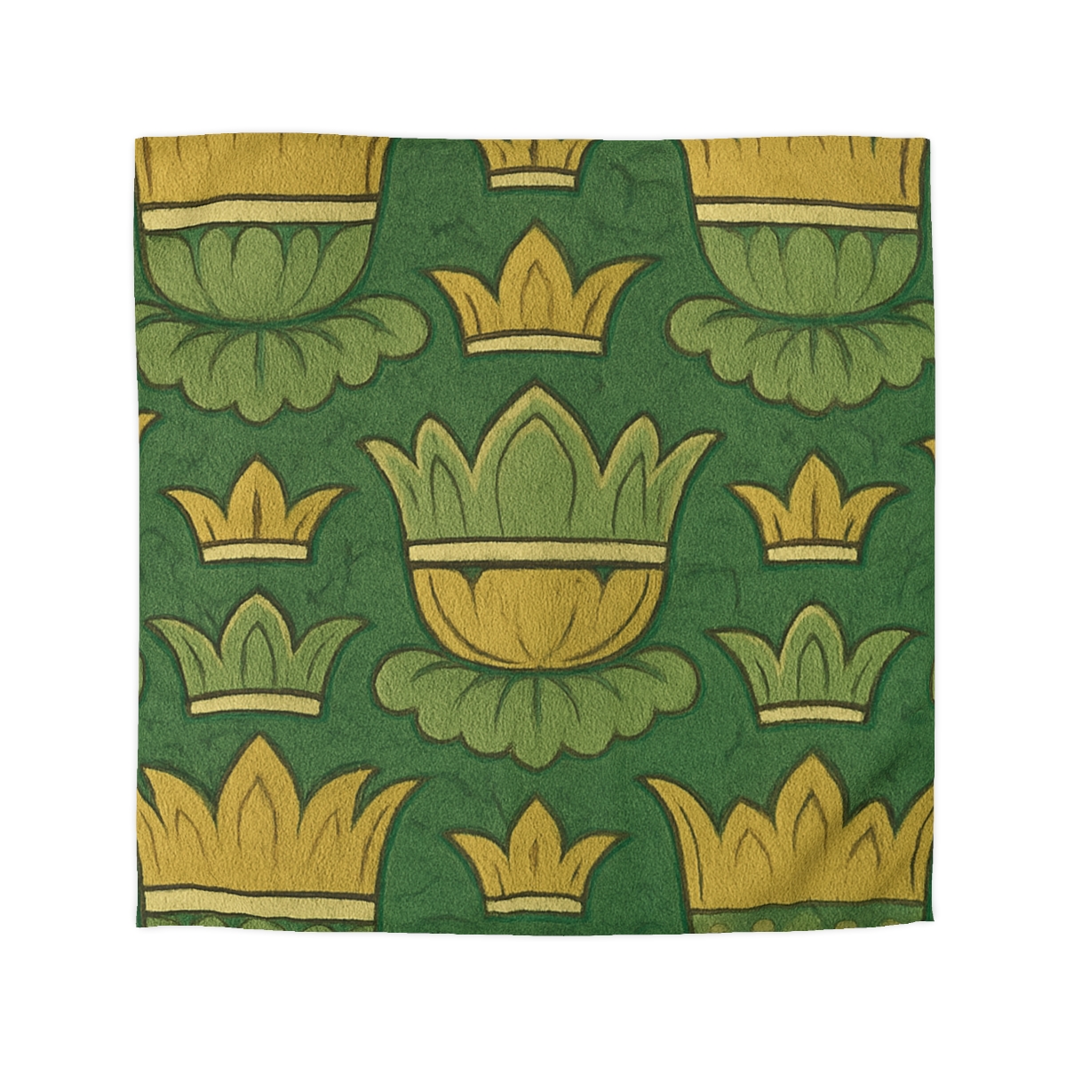 Calyx Crown Tessellation personalized bedding duvets