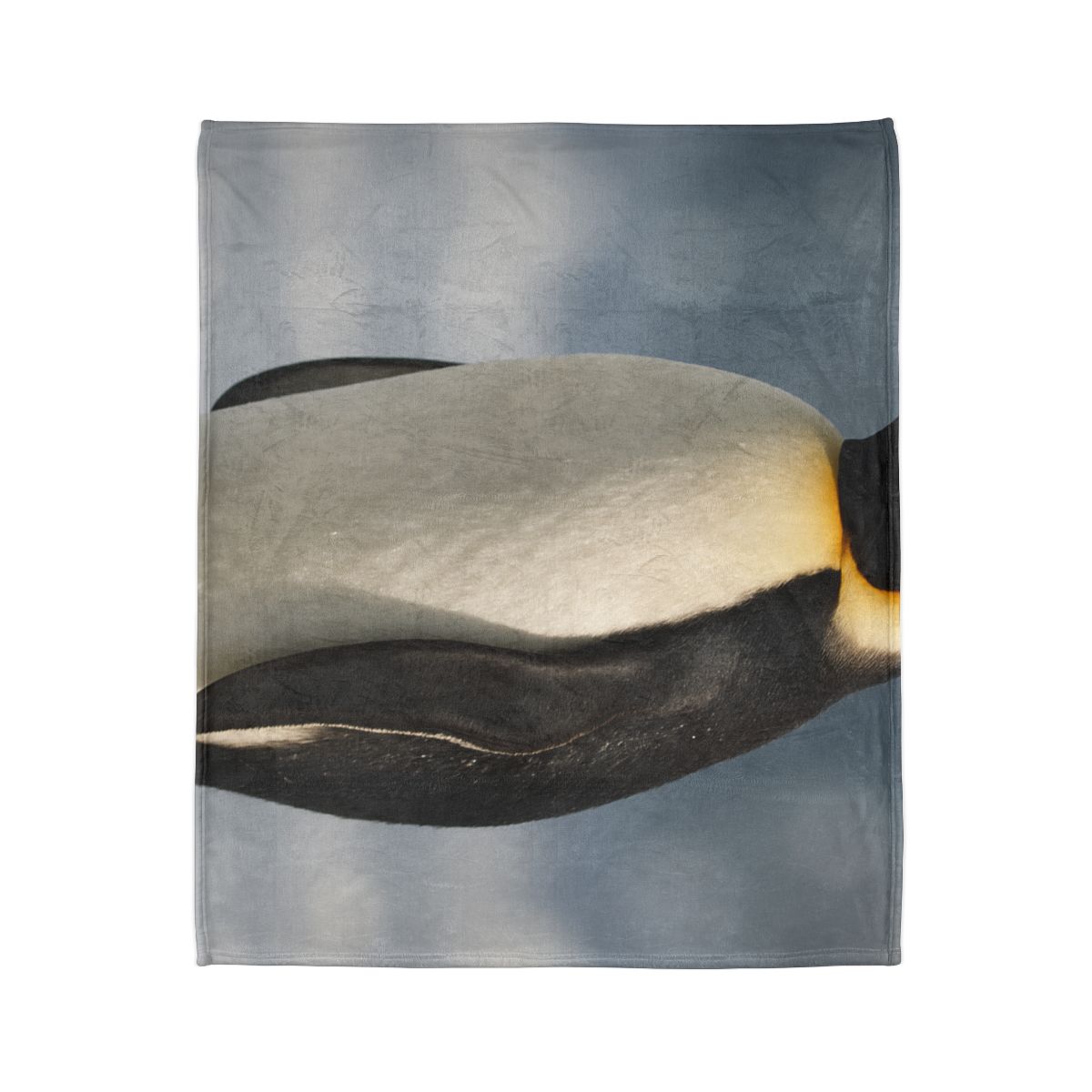 Aurora Drift Emperor Penguin trendy patterned blankets