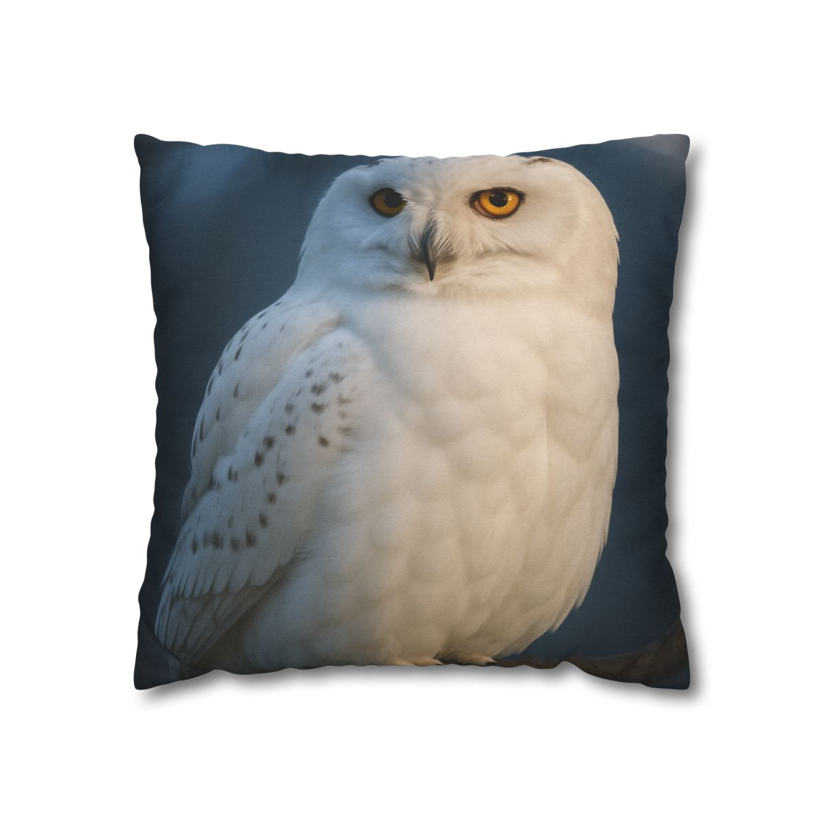 Twilight Watcher Snowy Owl custom pillow cases