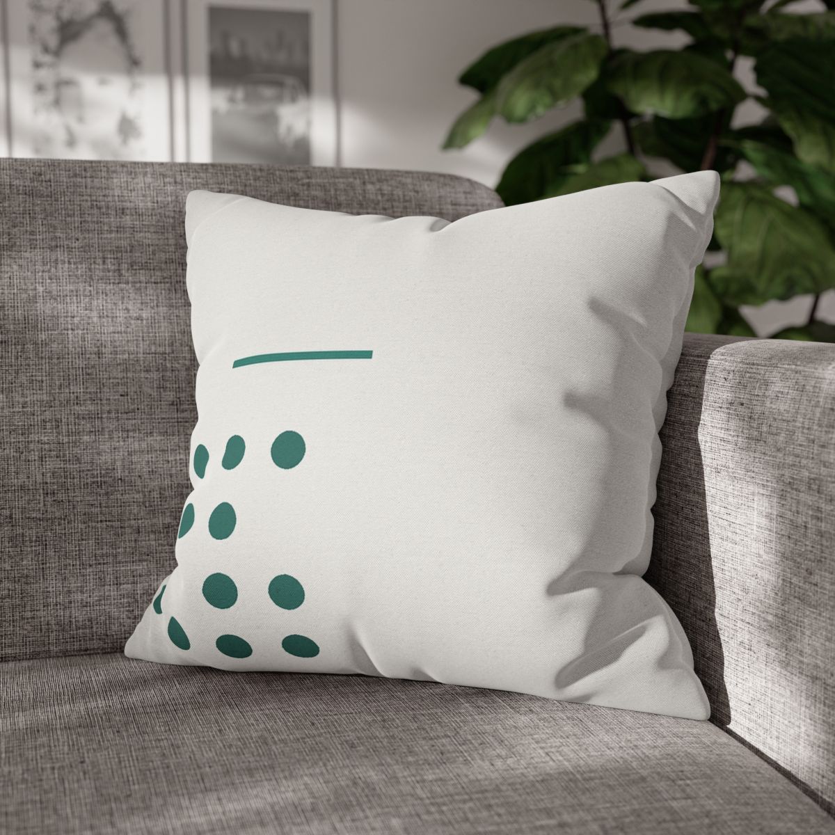 Sparse Dot Lattice Corner custom pillow cases