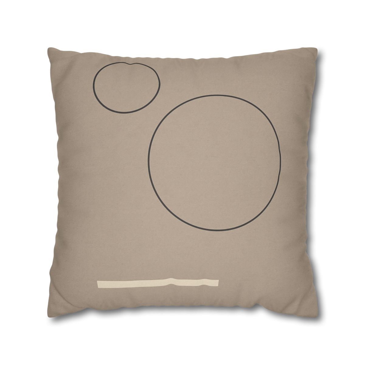Floating Ring Alignment personalized pillow covers