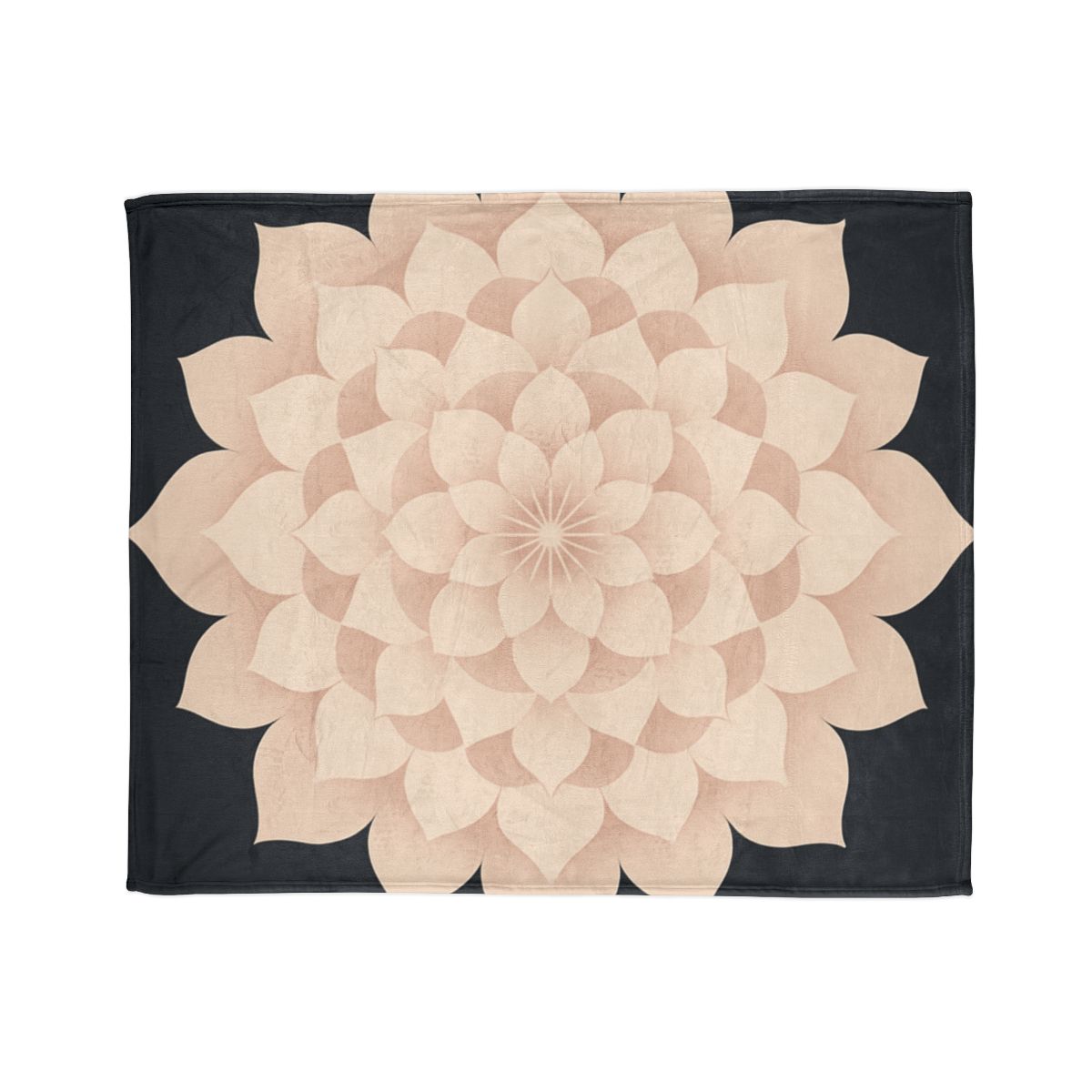 Petal Orbit Mandala warm winter blankets