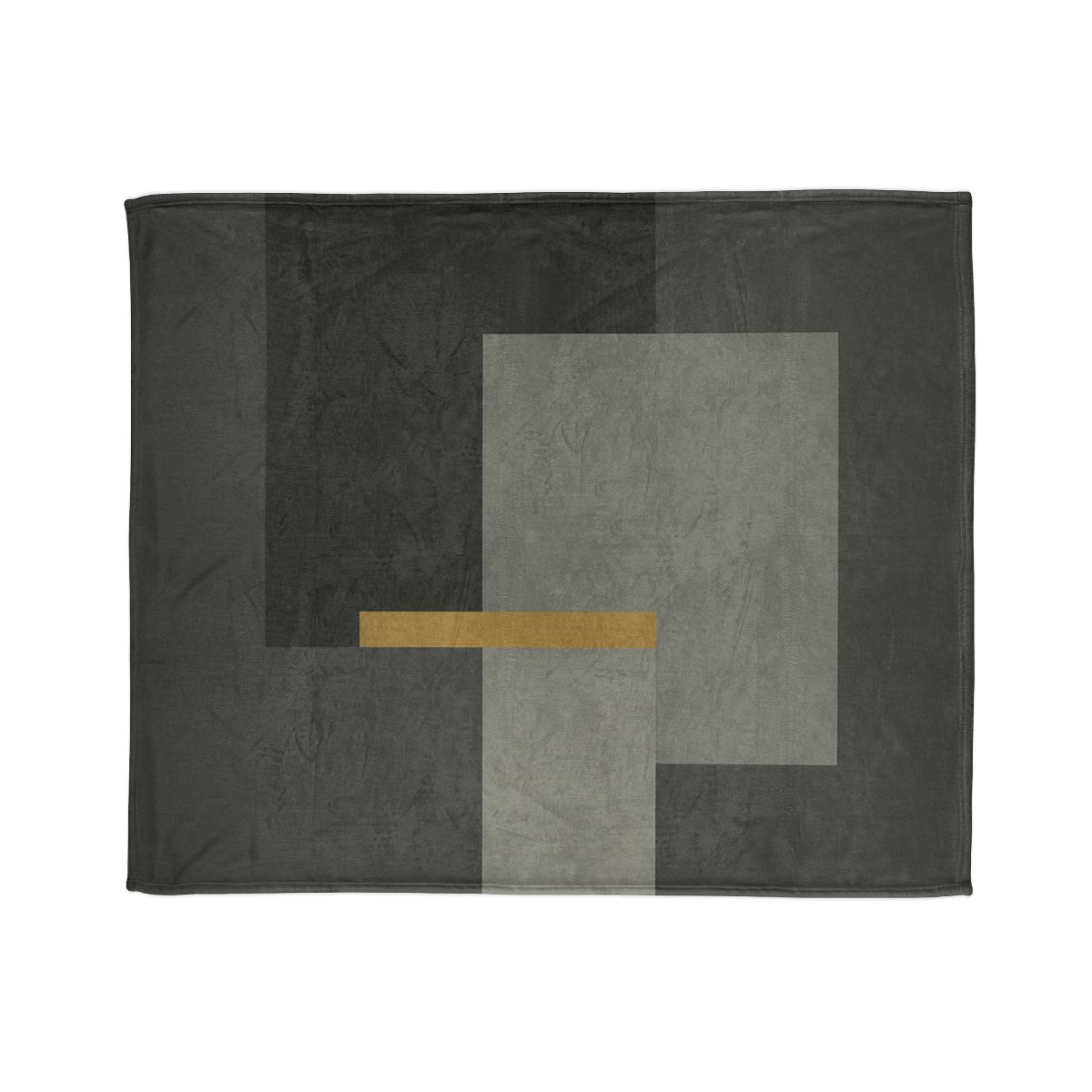 Offset Rectangles And Narrow Bridge soft fleece blankets