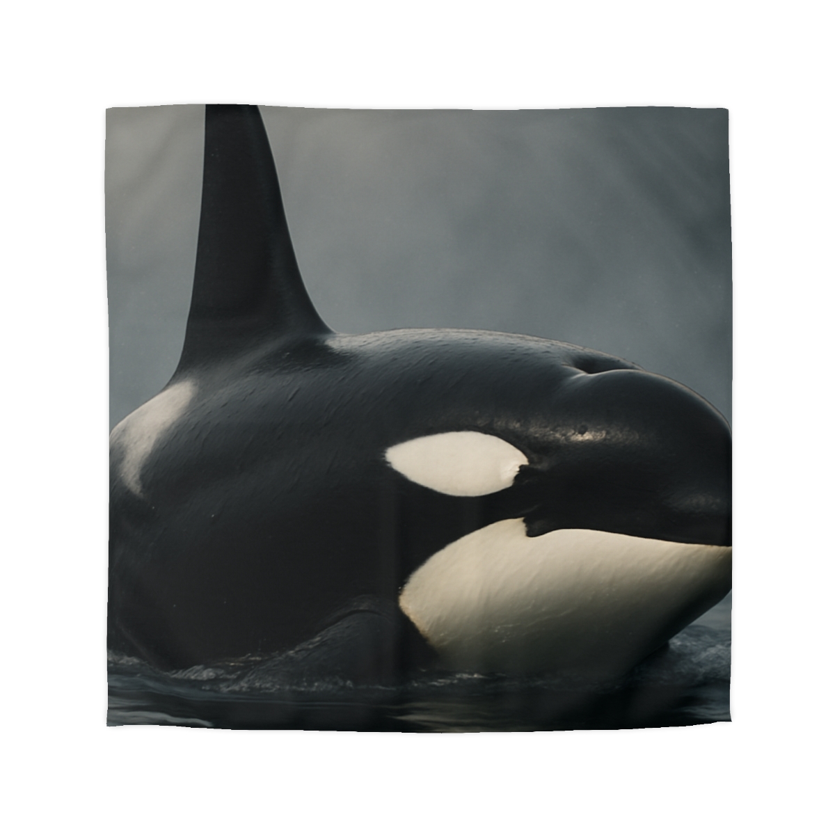 Quiet Current Orca personalized bedding duvets