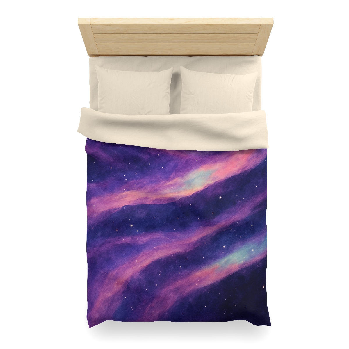 Spectral Nebula Loom Tapestry custom duvets