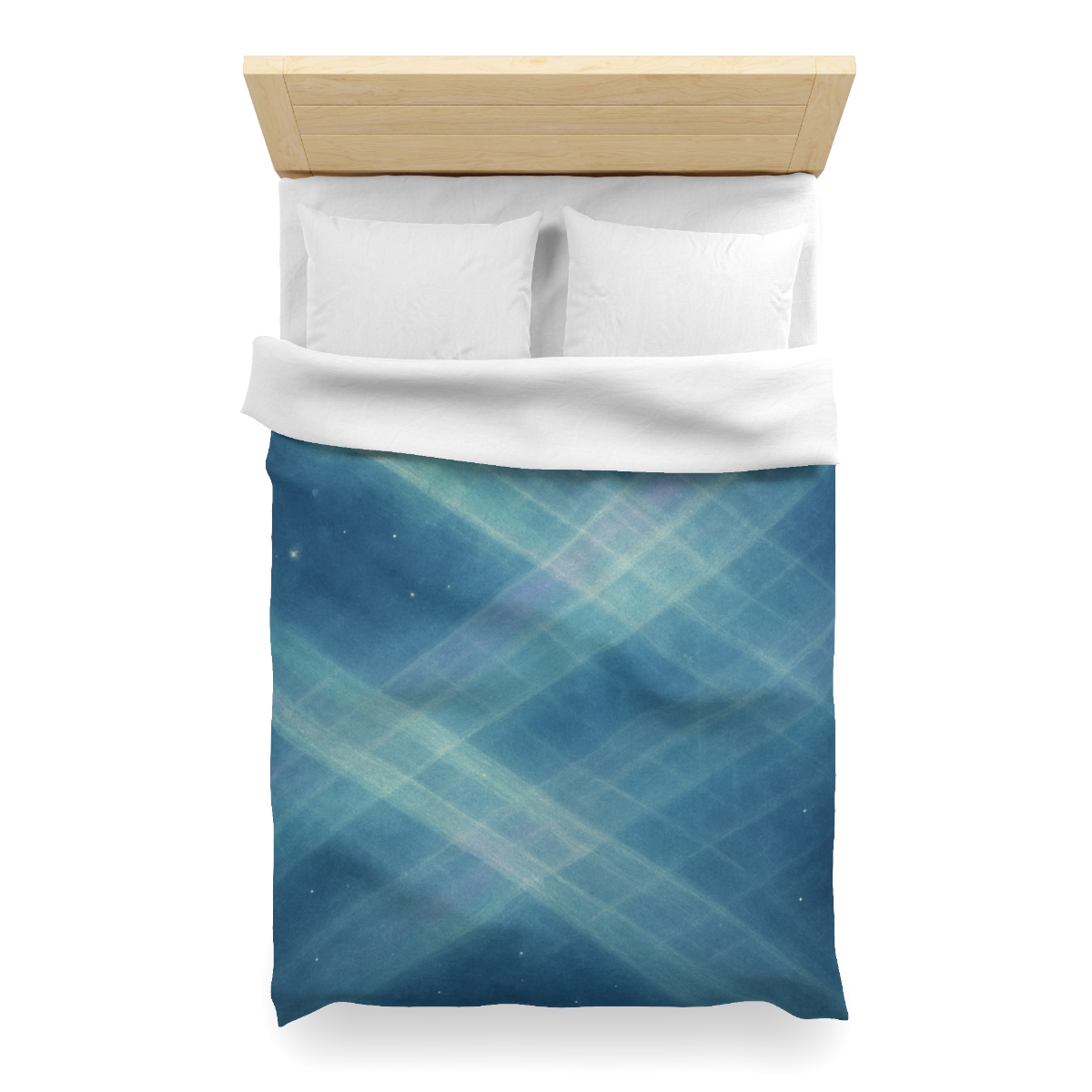 Aurora Lattice Drift soft comforter duvets