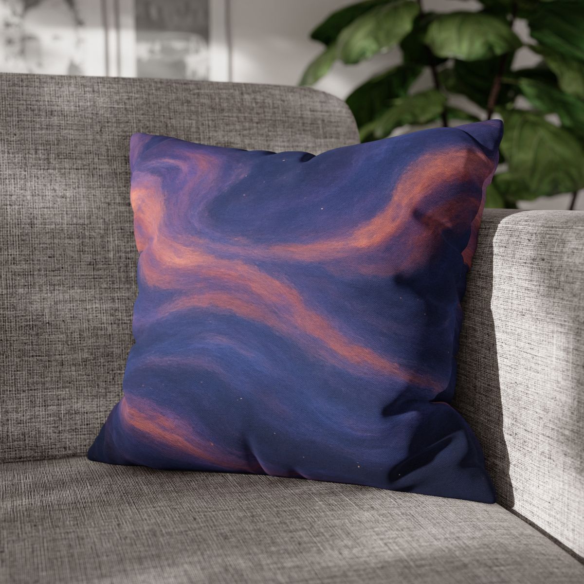 Chromatic Nebula Tapestry comfortable bedding pillow covers