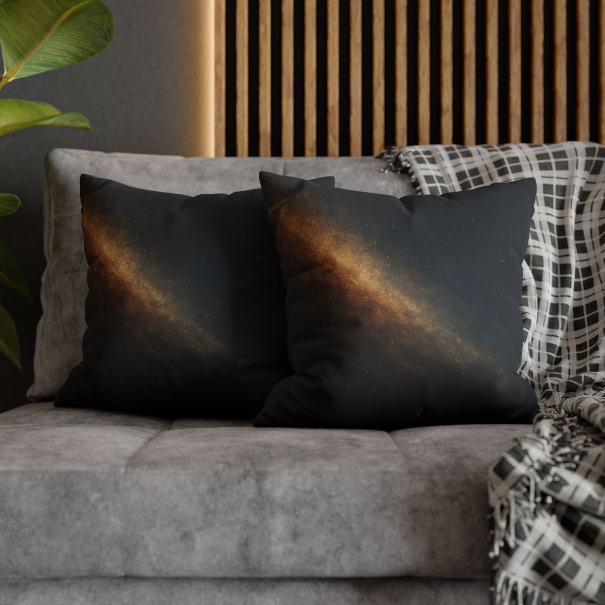 Stellar Dust Cascade unique gift pillow cases