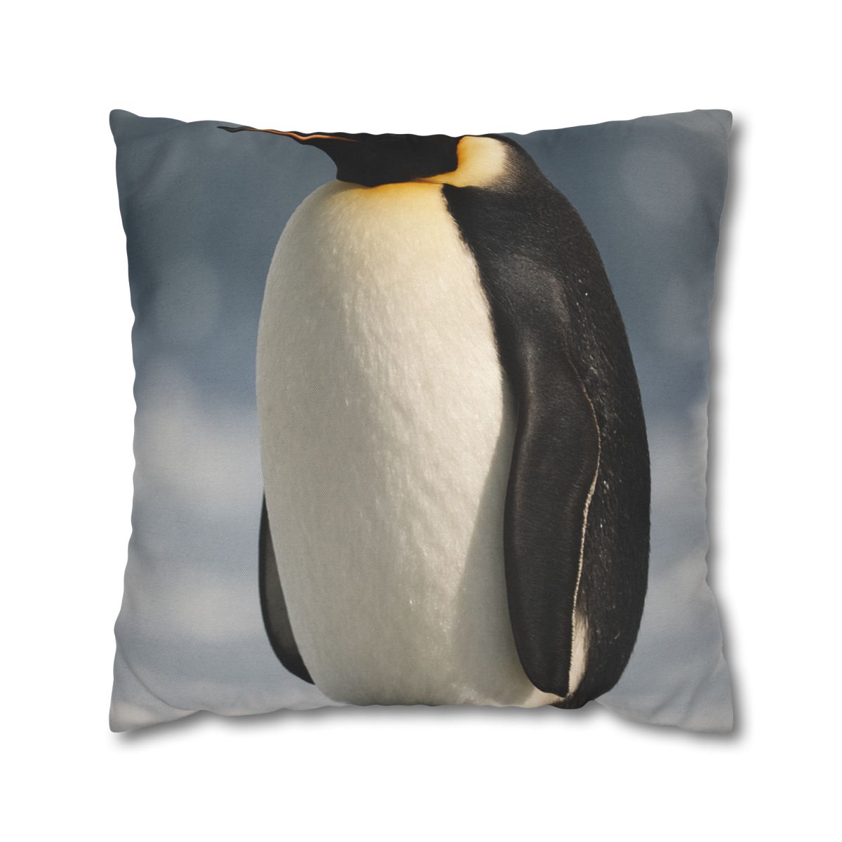 Aurora Drift Emperor Penguin stylish decorative pillowcases