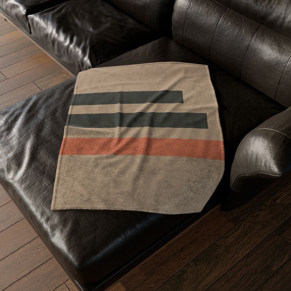 Balanced Triad Of Bars trendy patterned blankets