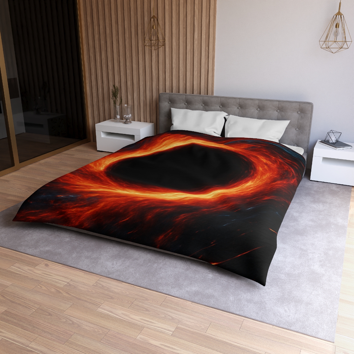 Event Horizon Shimmer trendy bedroom duvets