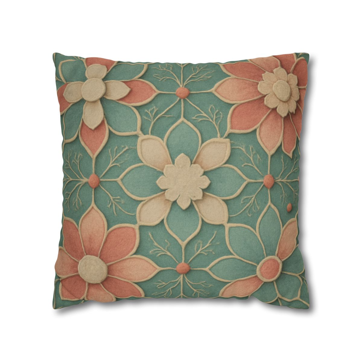 Petal Circuit Lattice unique gift pillow cases