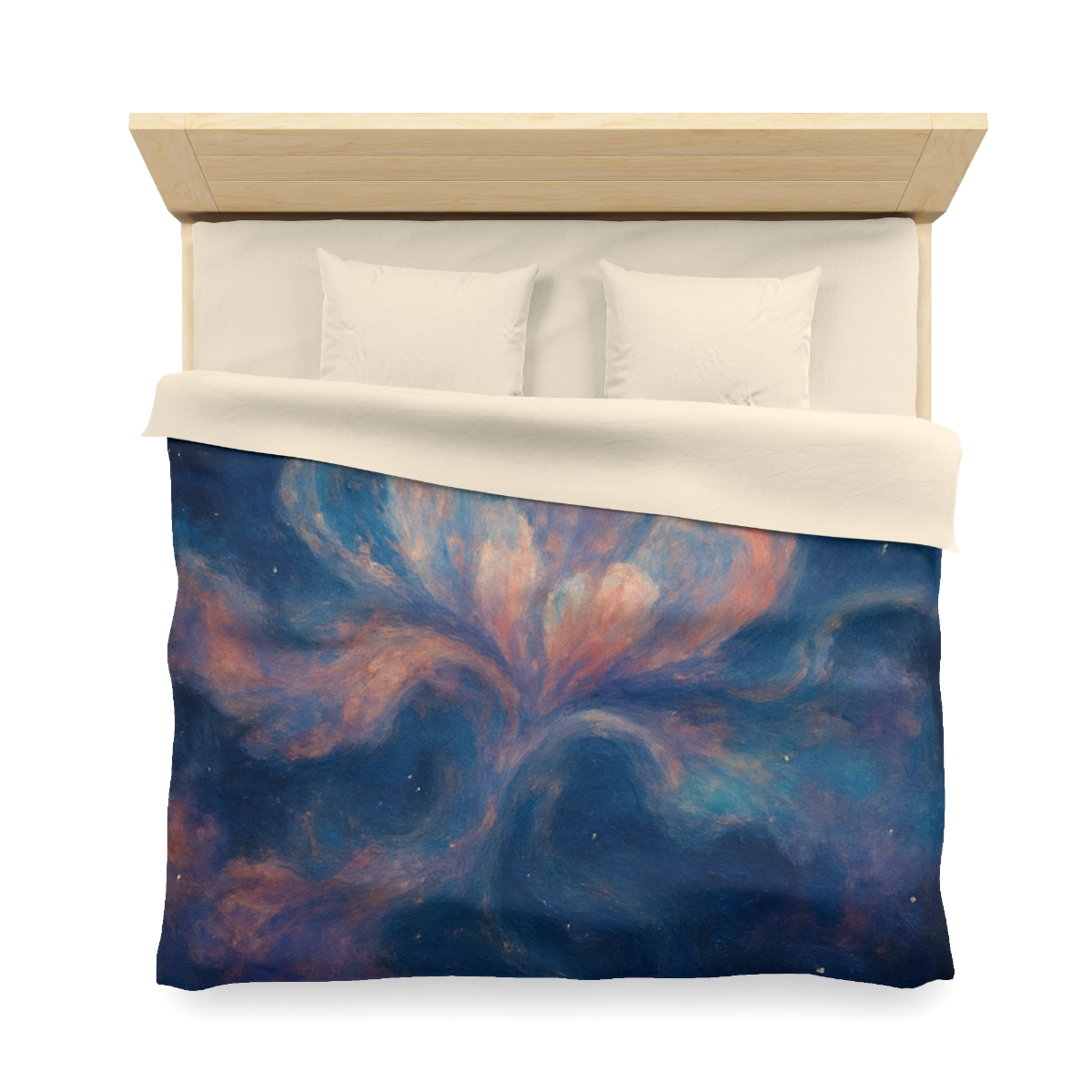 Velvet Plasma Bloom Tapestry custom duvets