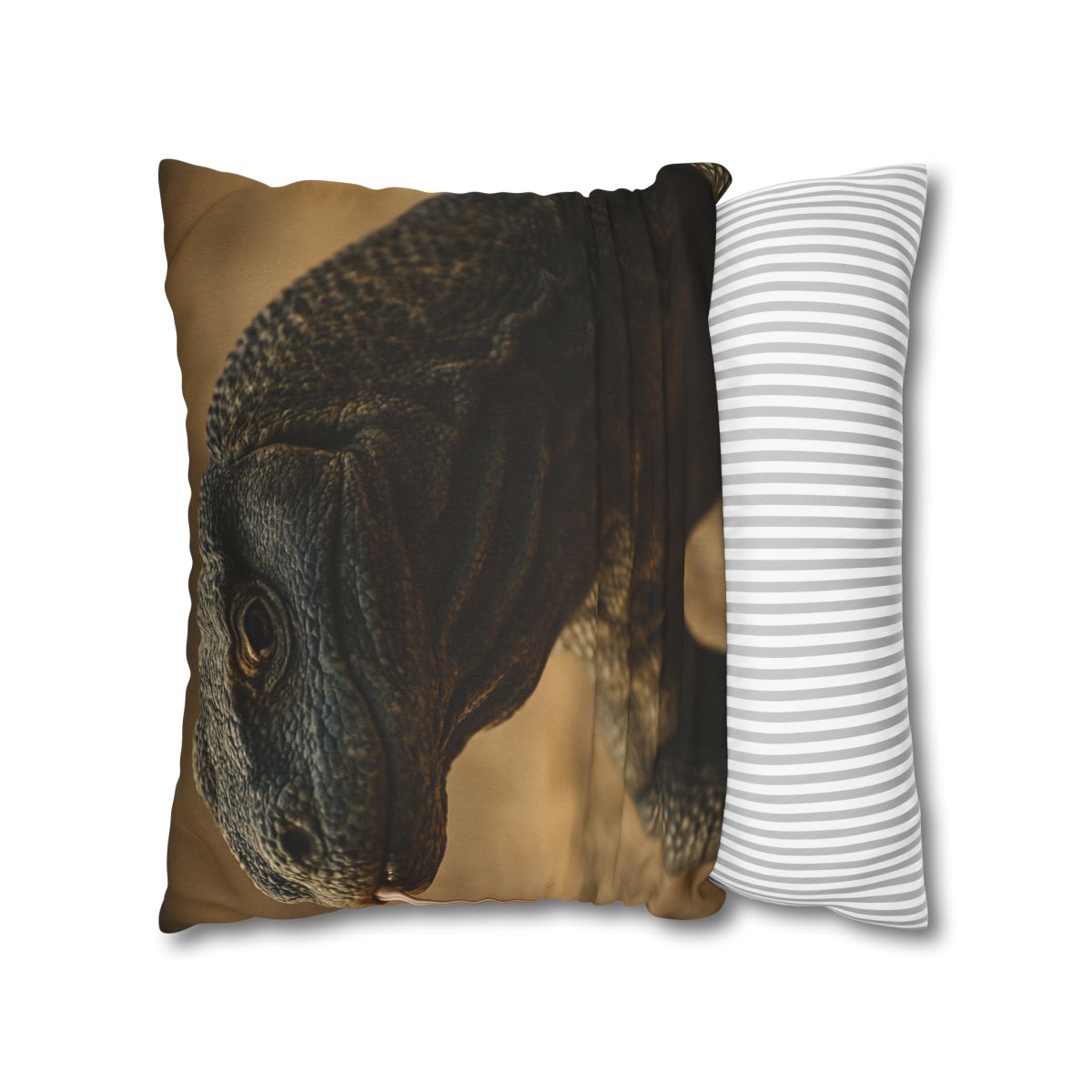 Ancient Sentinel Komodo Dragon soft cotton pillow cases