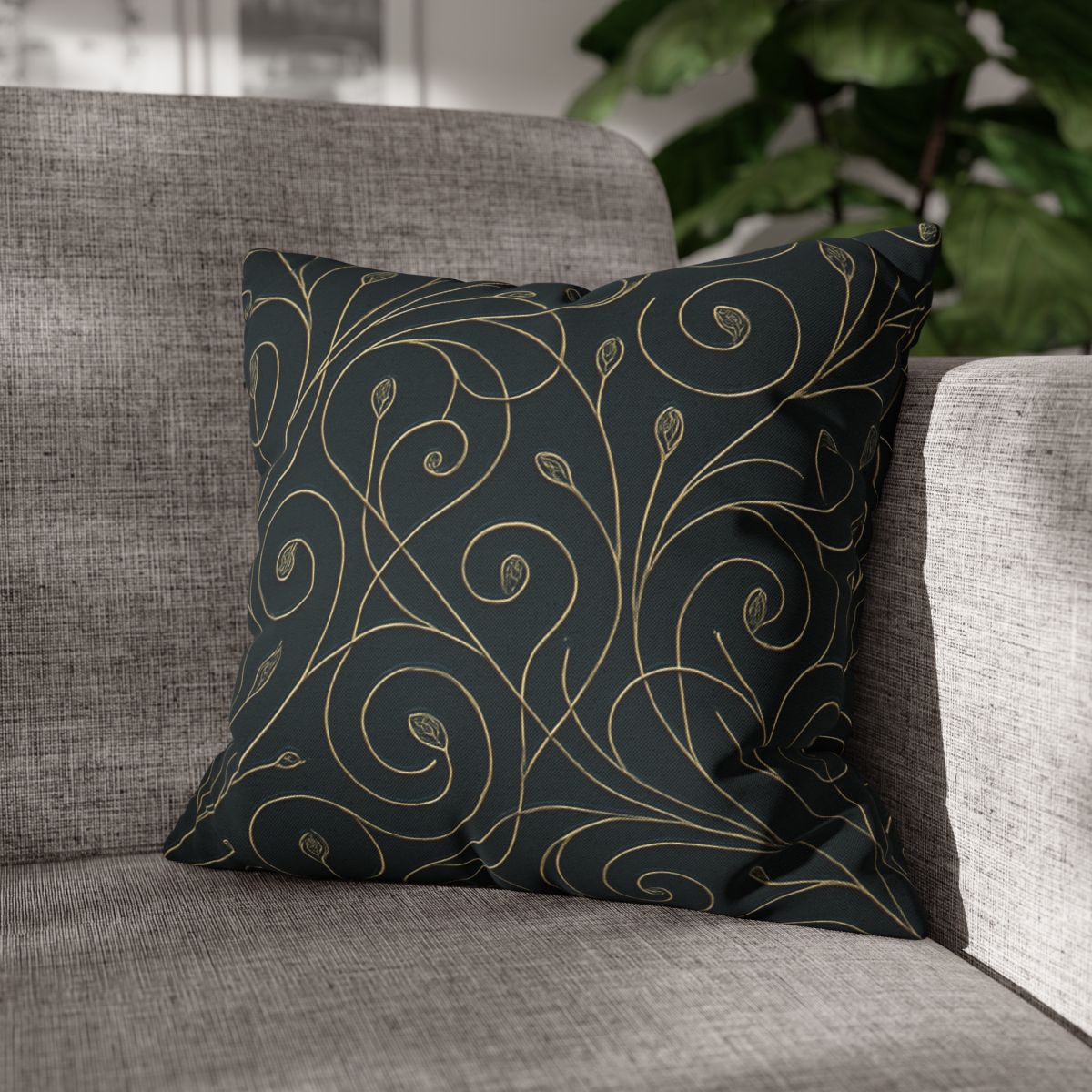 Vine Circuit Filigree unique gift pillow cases