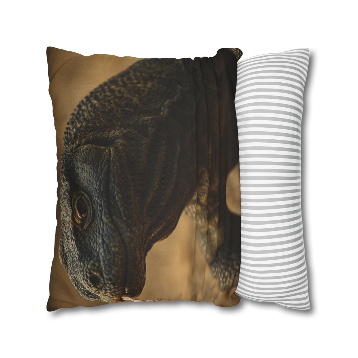 Ancient Sentinel Komodo Dragon soft cotton pillow cases