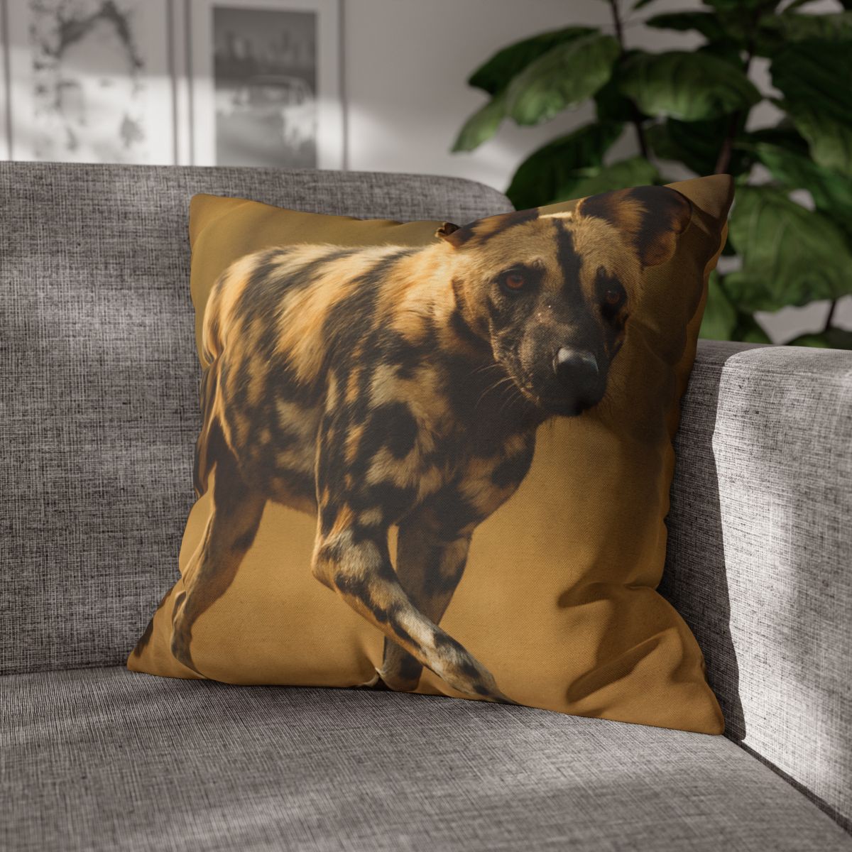 Pulse Trail Painted Dog comfortable bedding pillow covers