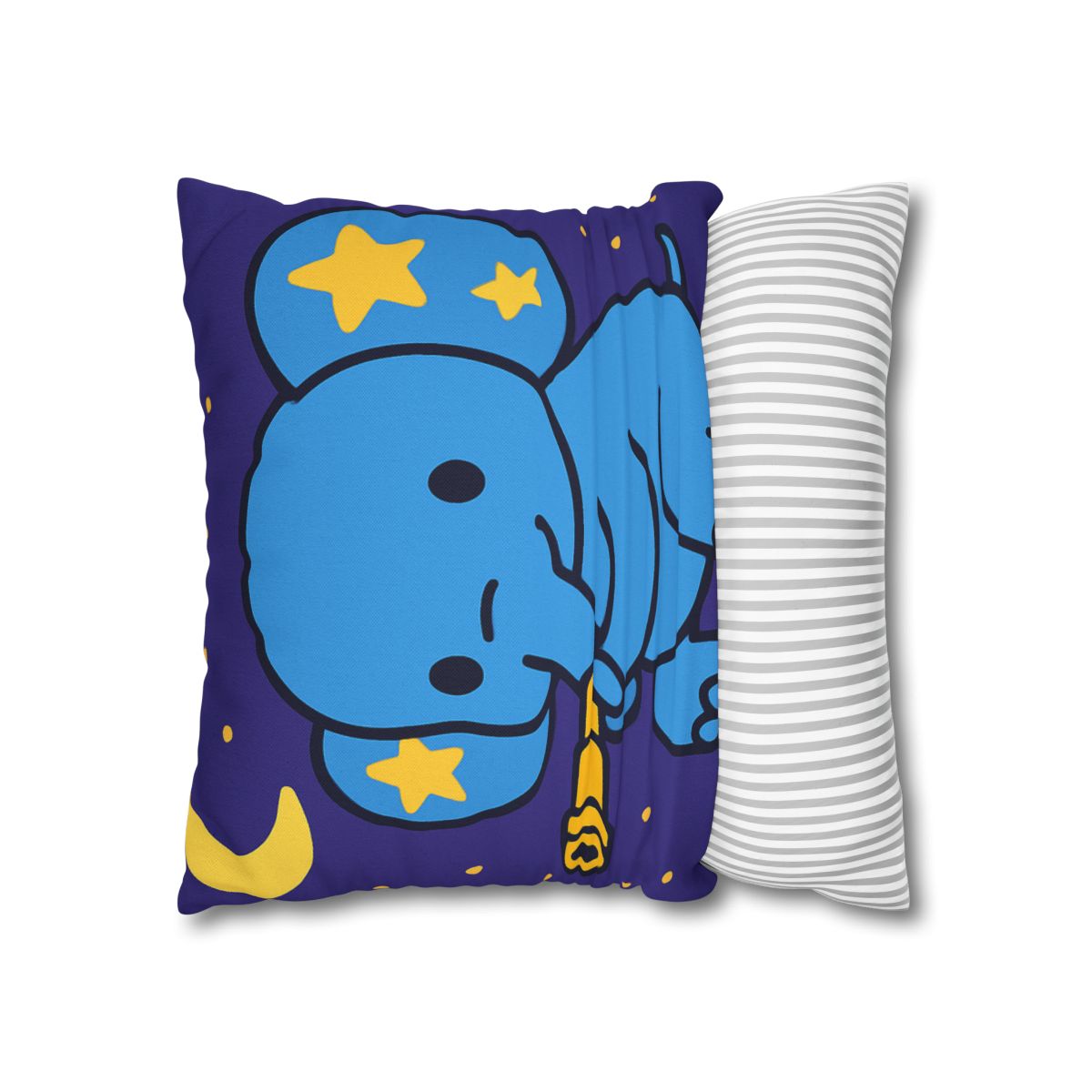 Starlight Safari Elephant designer print pillow cases