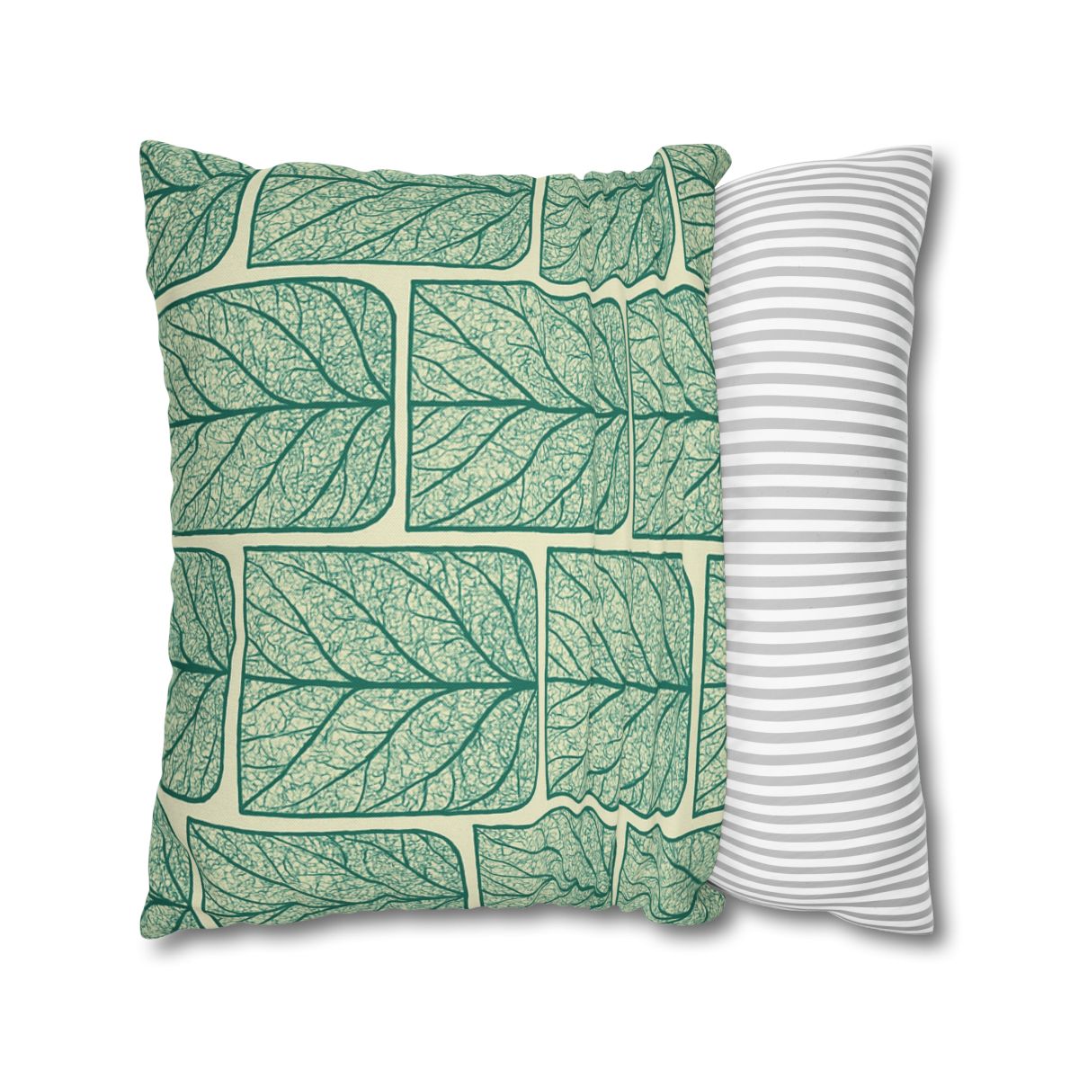 Leaf Vein Lace Grid comfortable bedding pillow covers