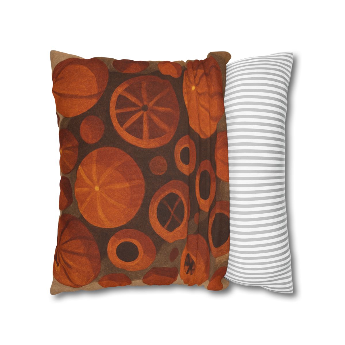 Seed Pod Cluster Mosaic personalized pillow covers