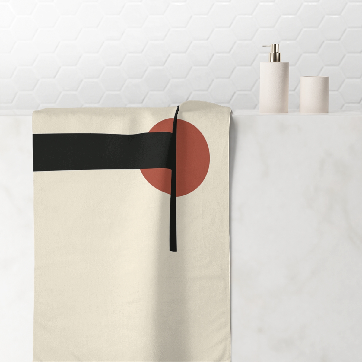 Eclipse Bar Offset custom towels