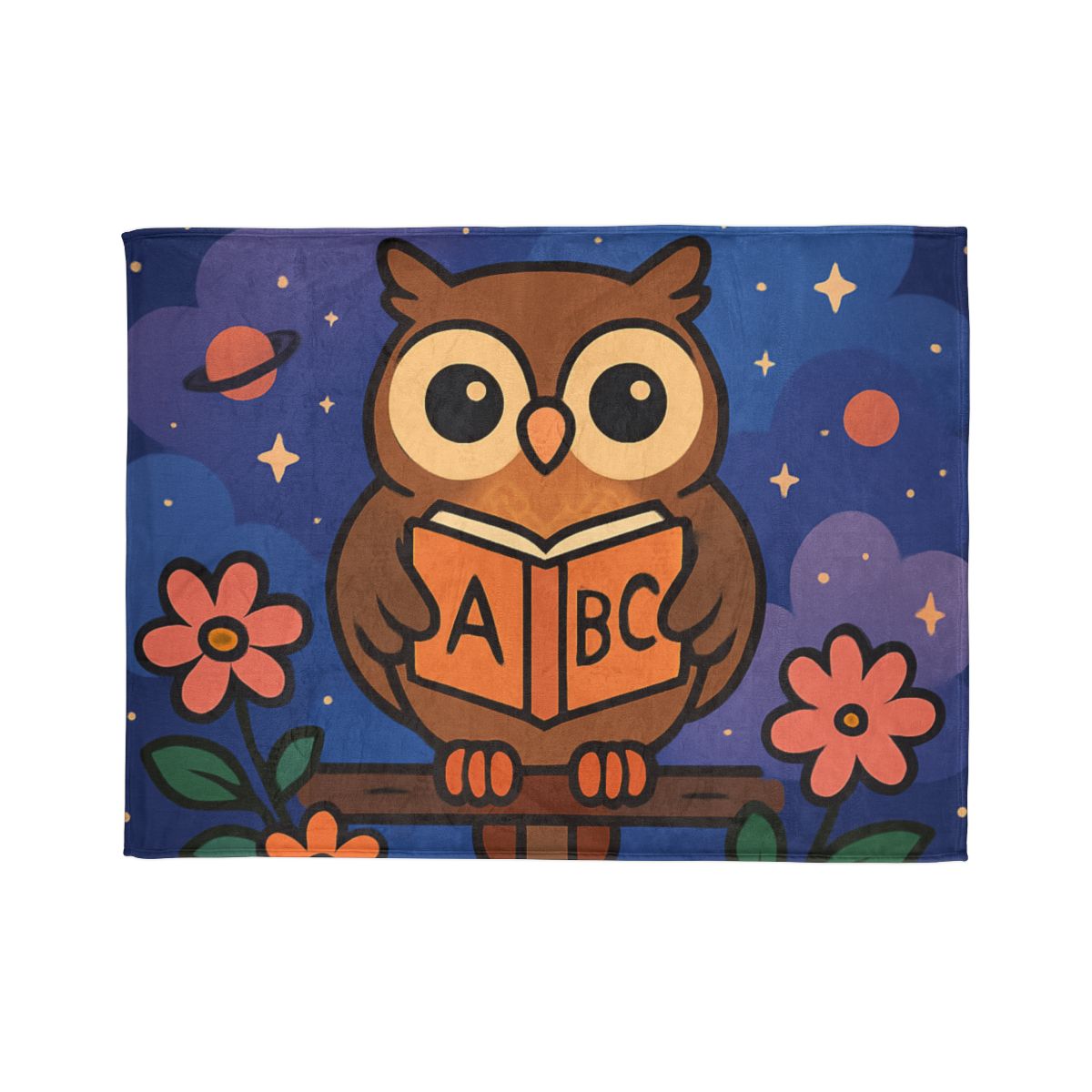 Nebula Garden Owl unique gift blanketscustom blankets