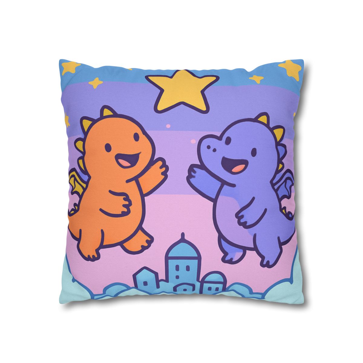 Starlight Cloud City Dragons personalized pillow covers