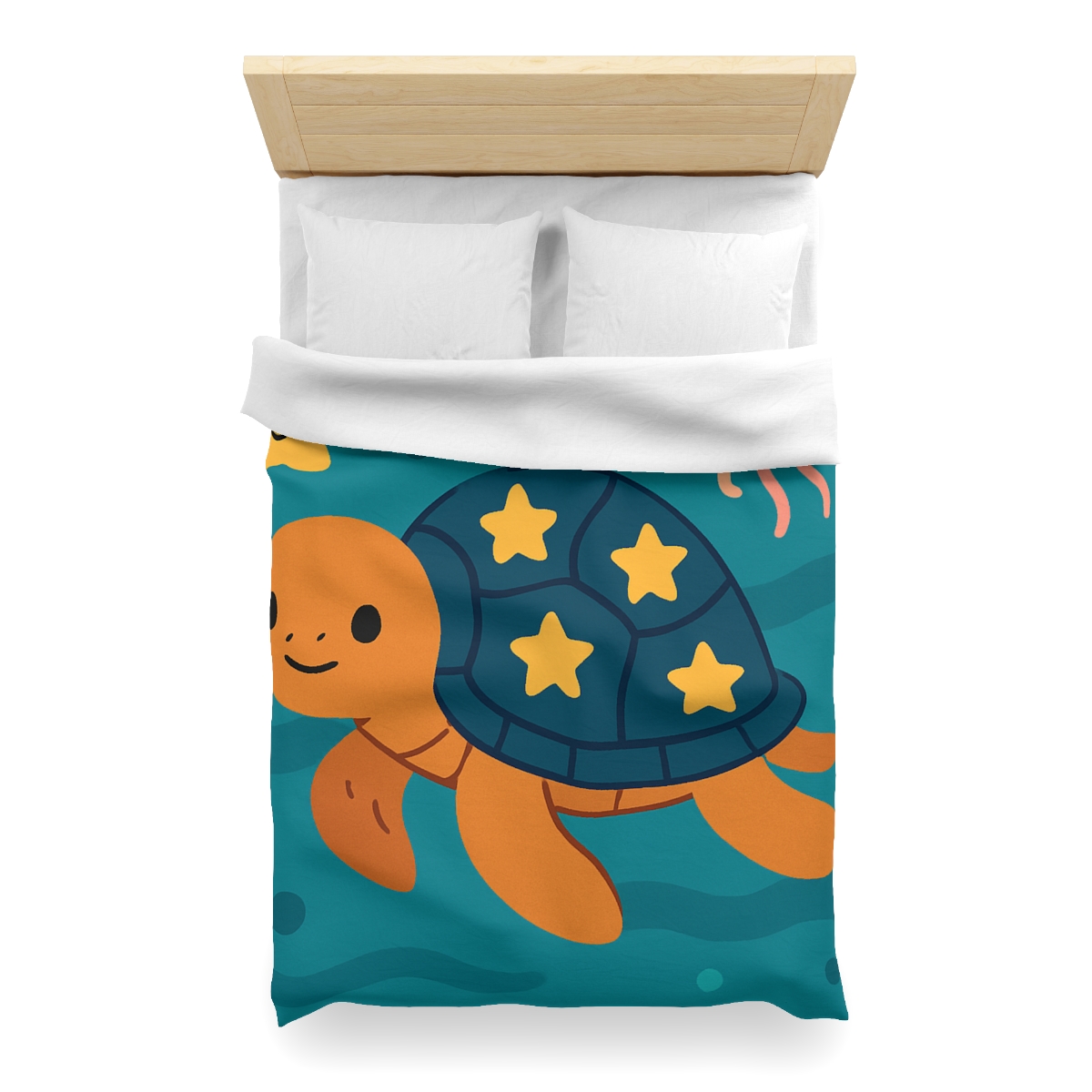 Starlight Sea Turtle Voyage stylish duvet covers