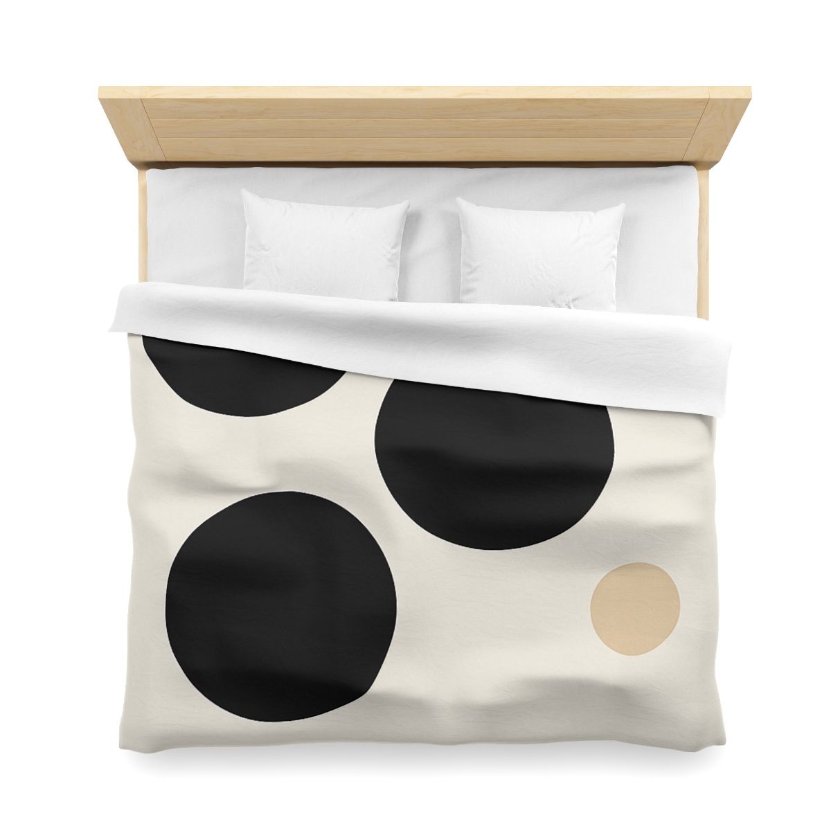 Asymmetric Dot Cluster unique patterned duvets