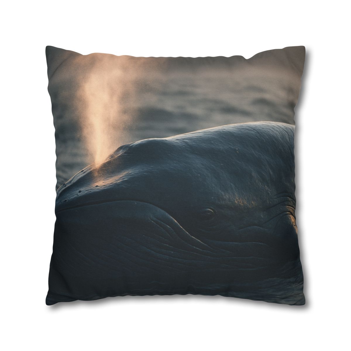 Ocean Song Blue Whale unique gift pillow cases