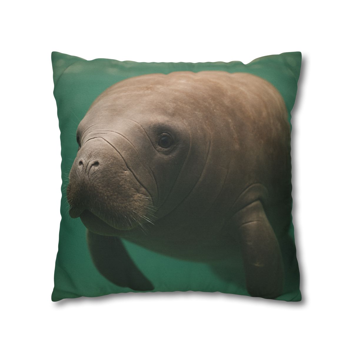 Glasswater Drifter West Indian Manatee stylish decorative pillowcases