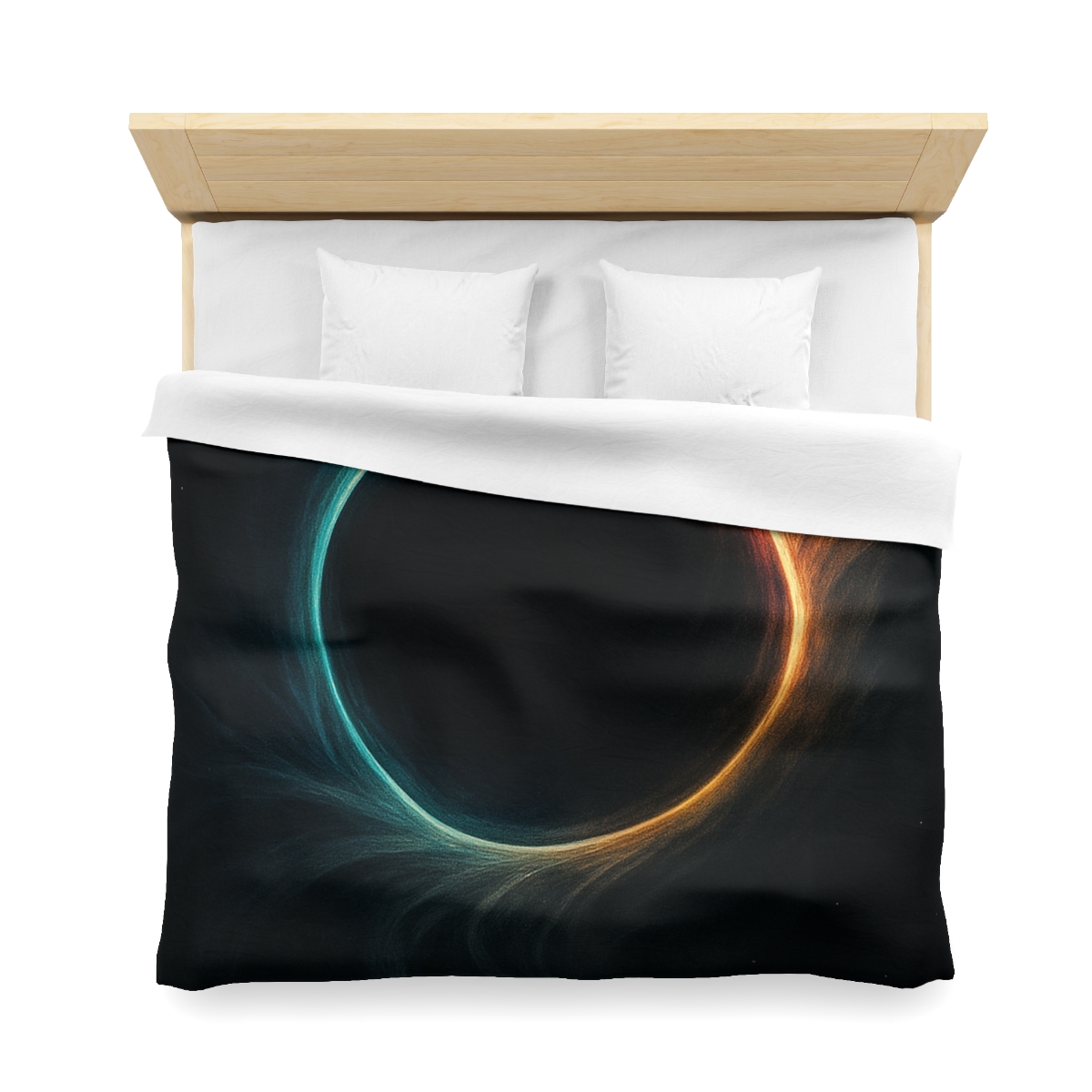 Prismatic Event Horizon Bloom personalized bedding duvets