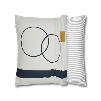 Staggered Rings With Anchored Column custom pillow cases