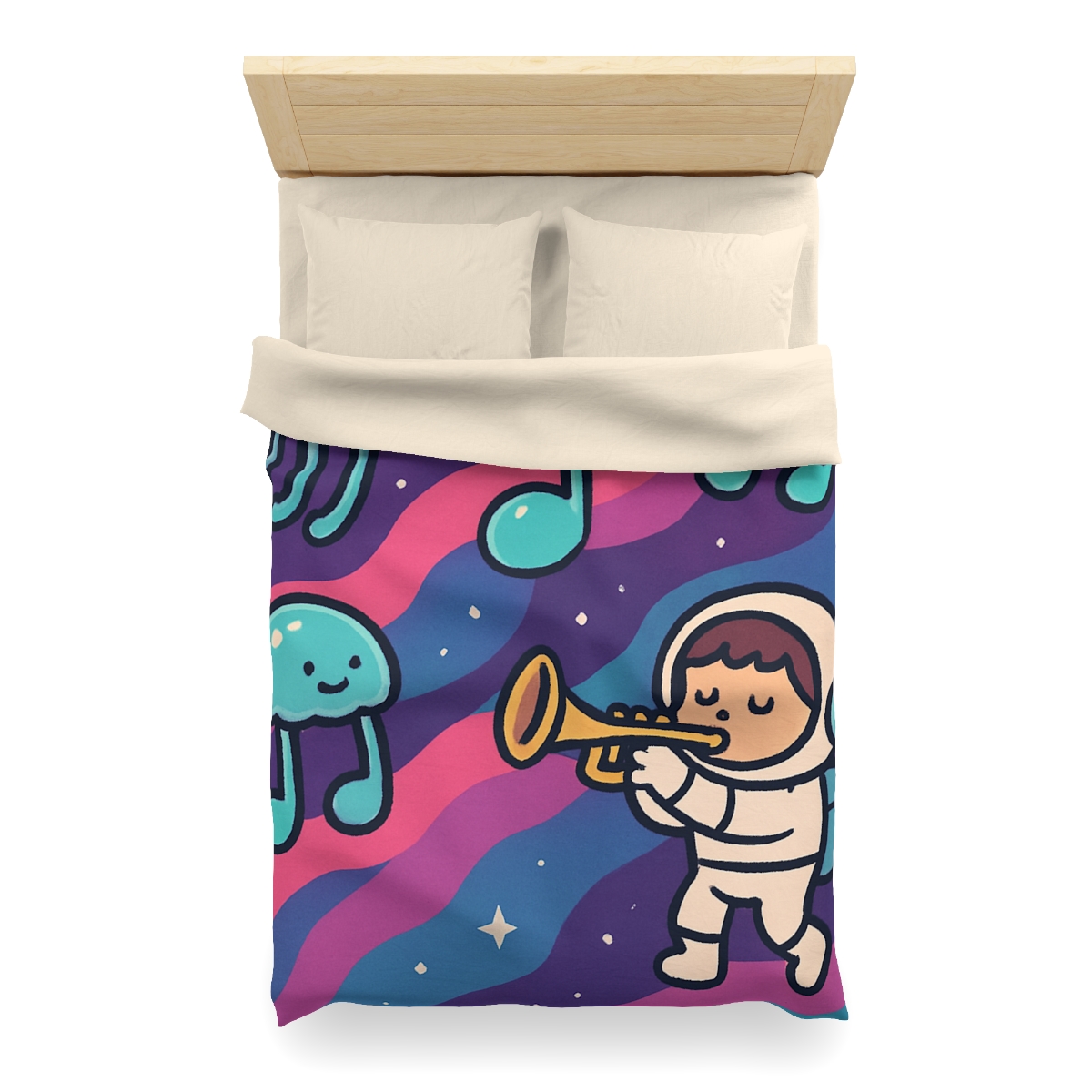 Nebula Jellyfish Orchestra duvets for gifts