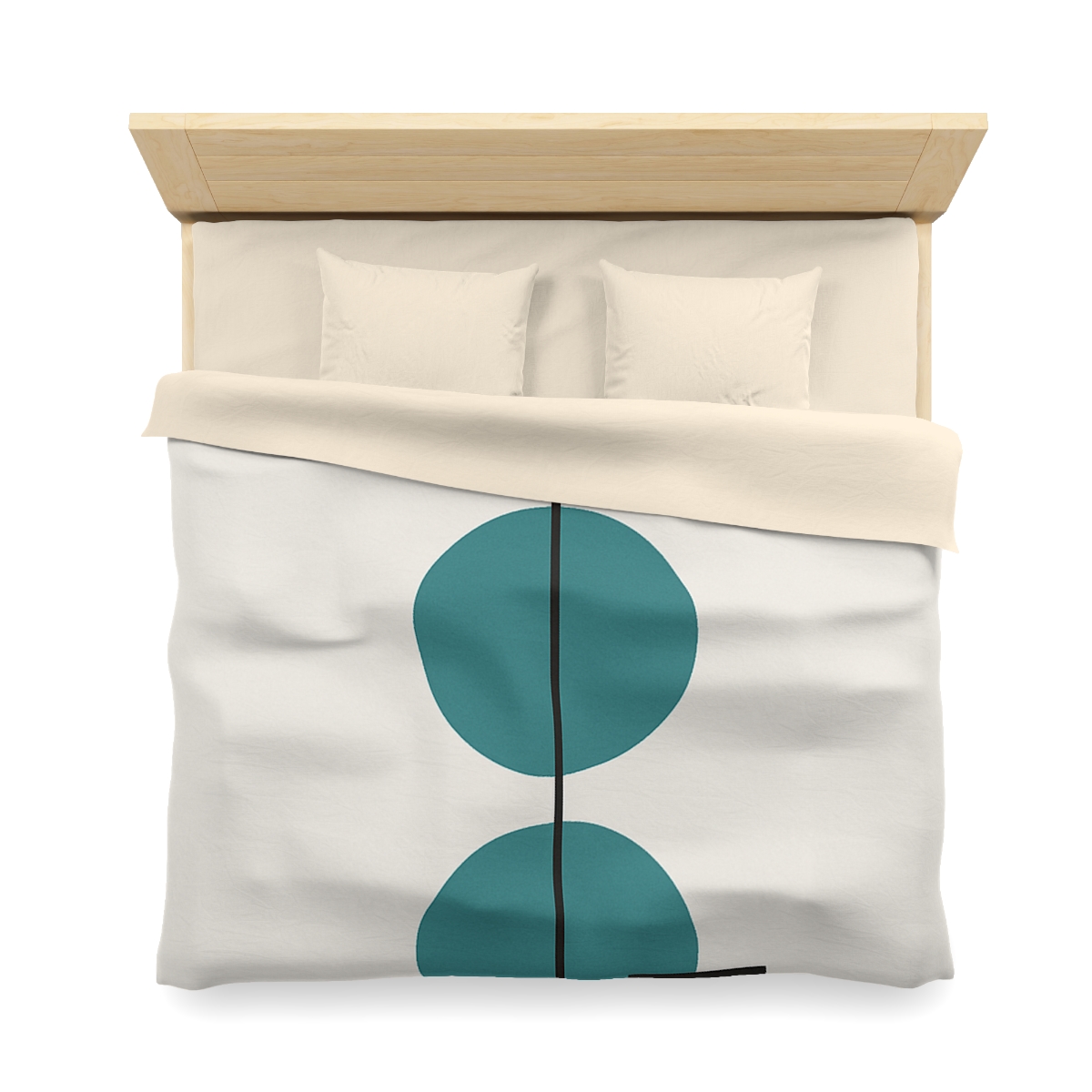 Staggered Discs With Shared Axis personalized bedding duvets