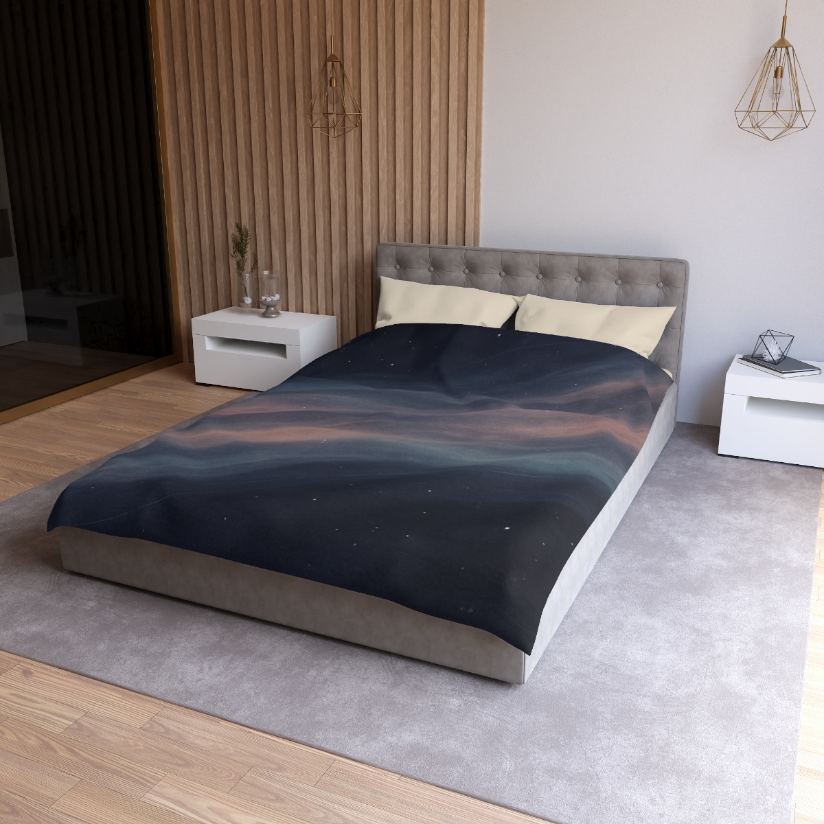 Chromatic Dust Tides warm winter duvets