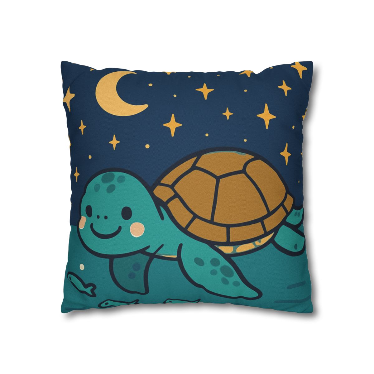 Starry Sea Turtle Voyage stylish decorative pillowcases