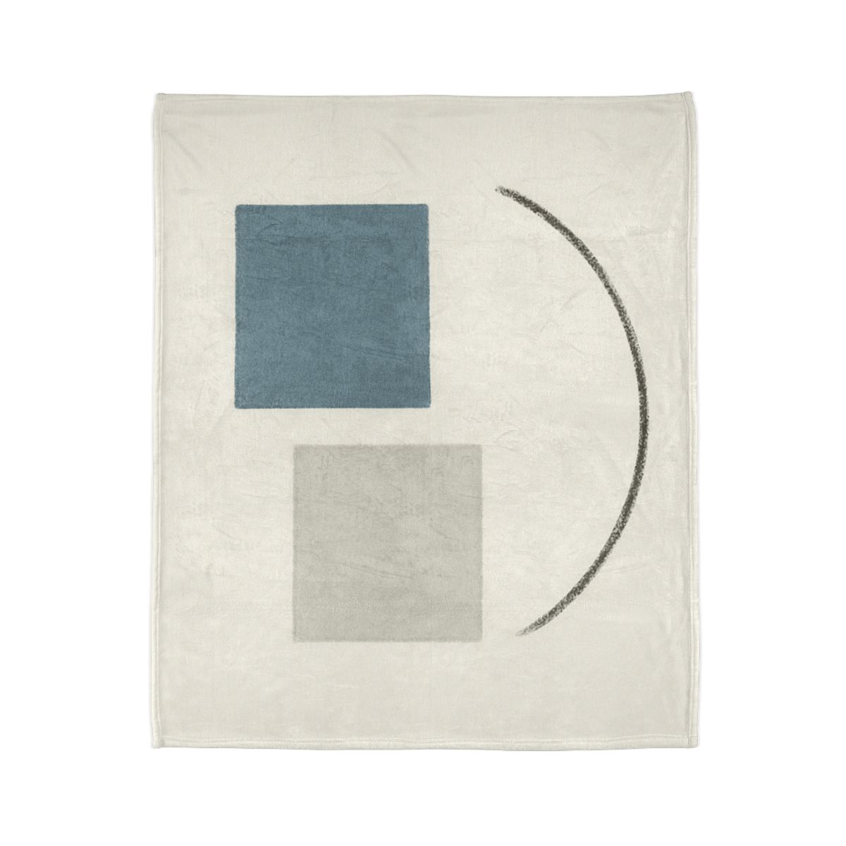 Low Arc Over Offset Squares stylish throw blankets