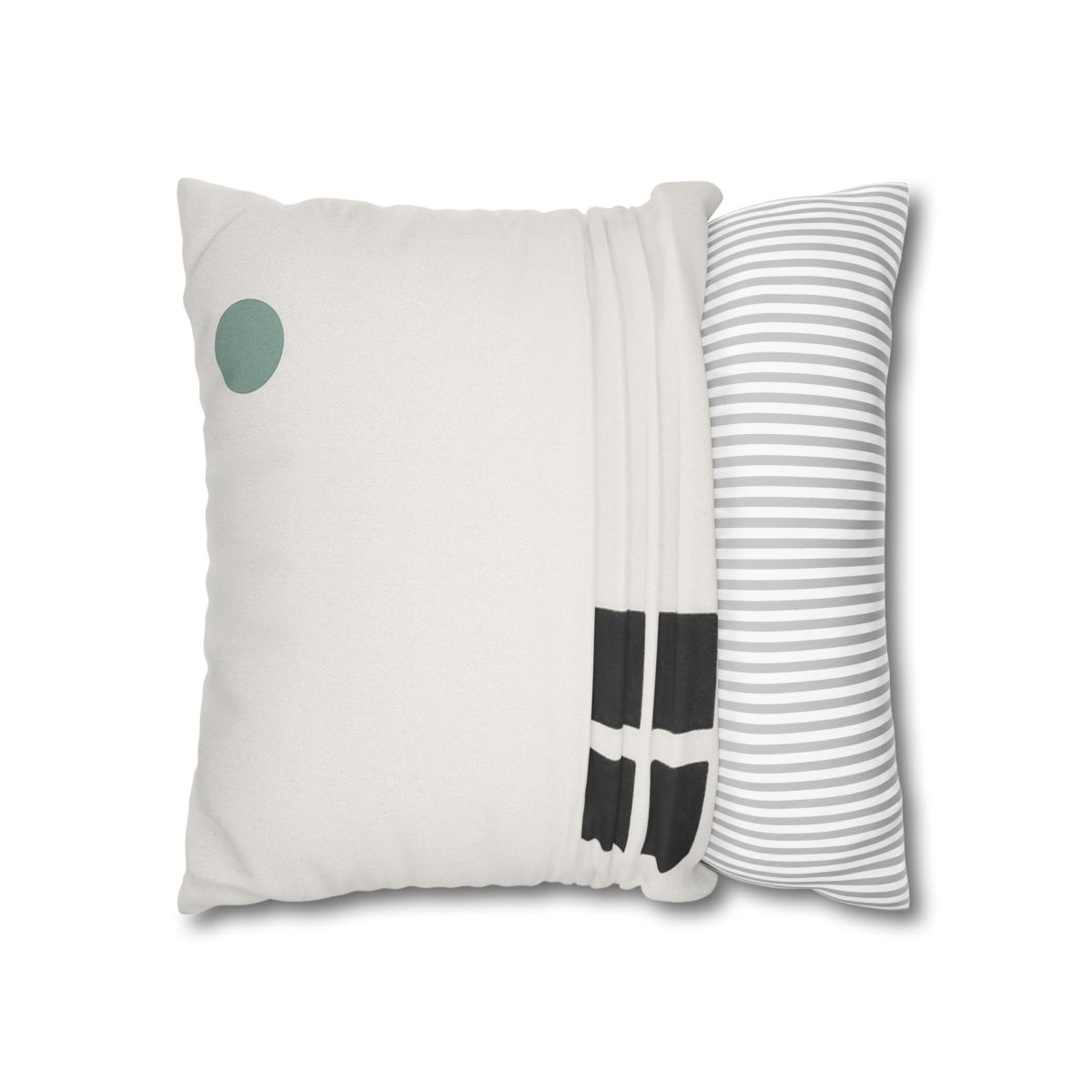 Corner Grid And Wandering Planet designer print pillow cases