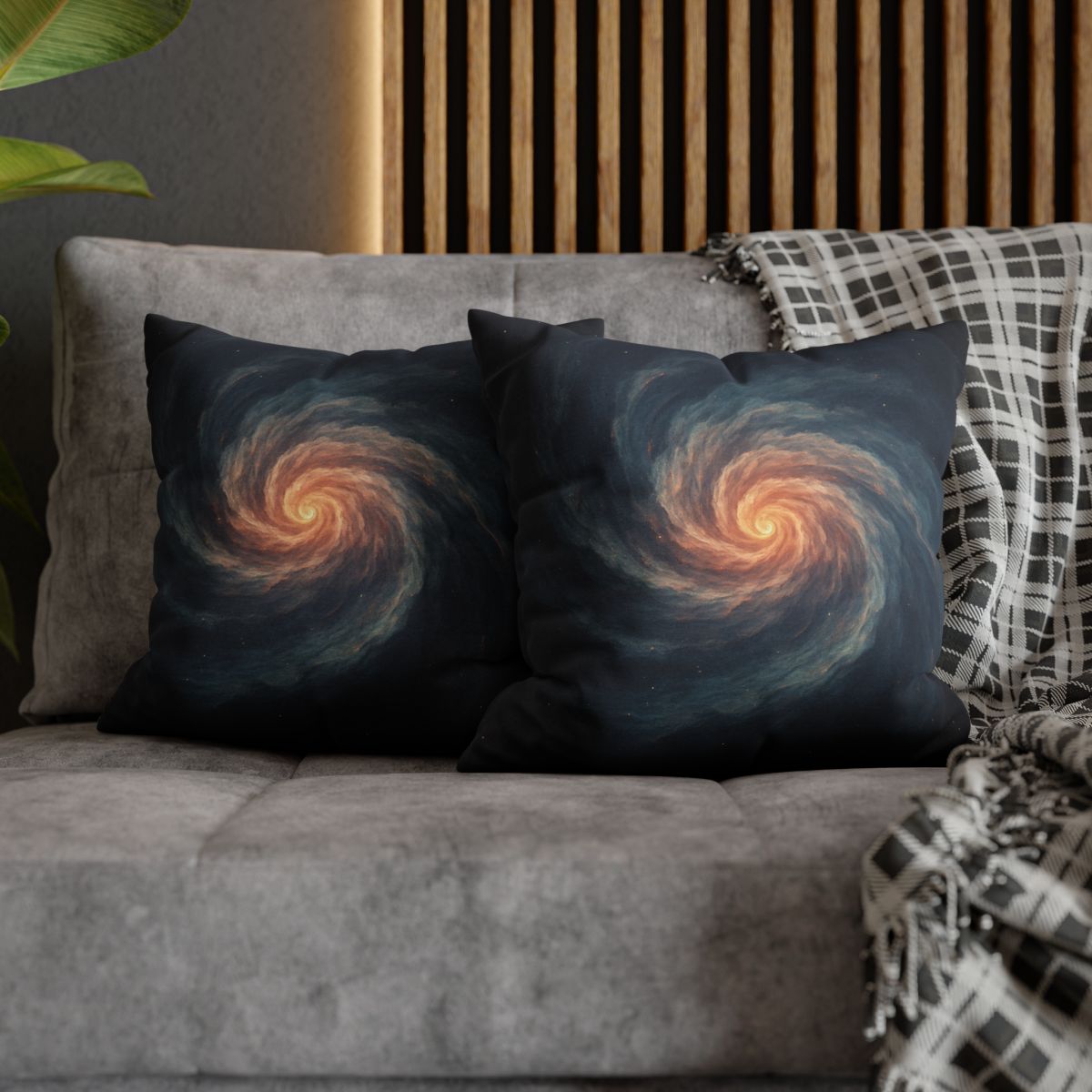 Nebula Spiral Garden custom pillow cases