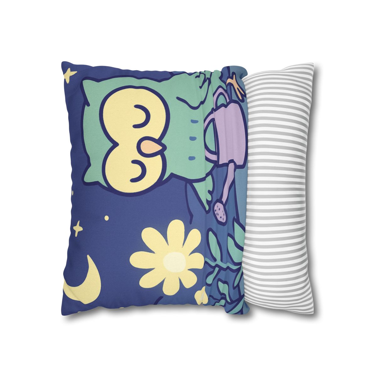 Moon Garden Owl custom pillow cases