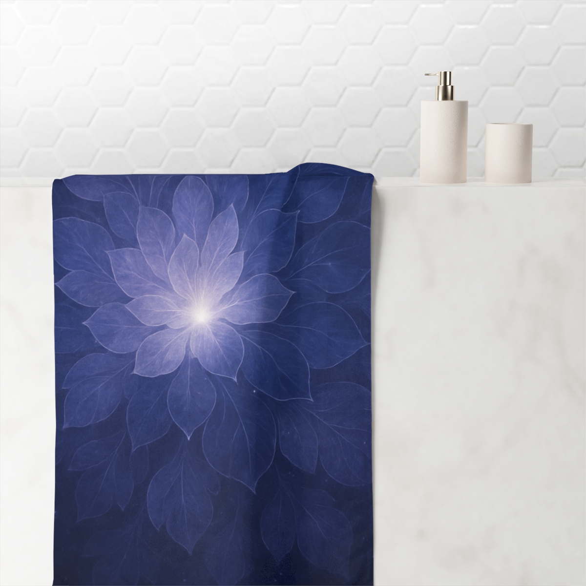 Petal Nebula Radial stylish beach towels